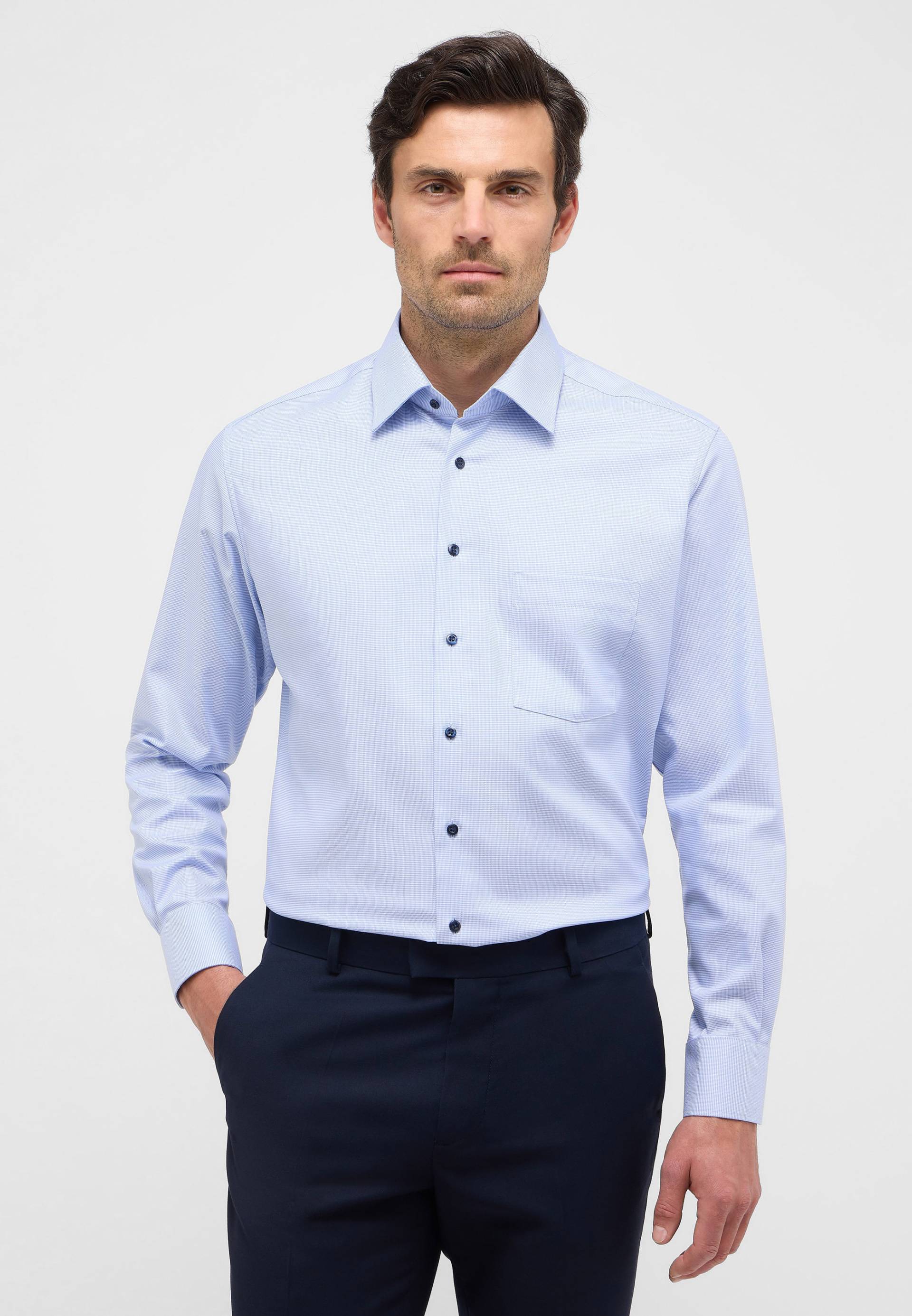 Eterna Langarmhemd »MODERN FIT«, NON IRON (bügelfrei) von Eterna