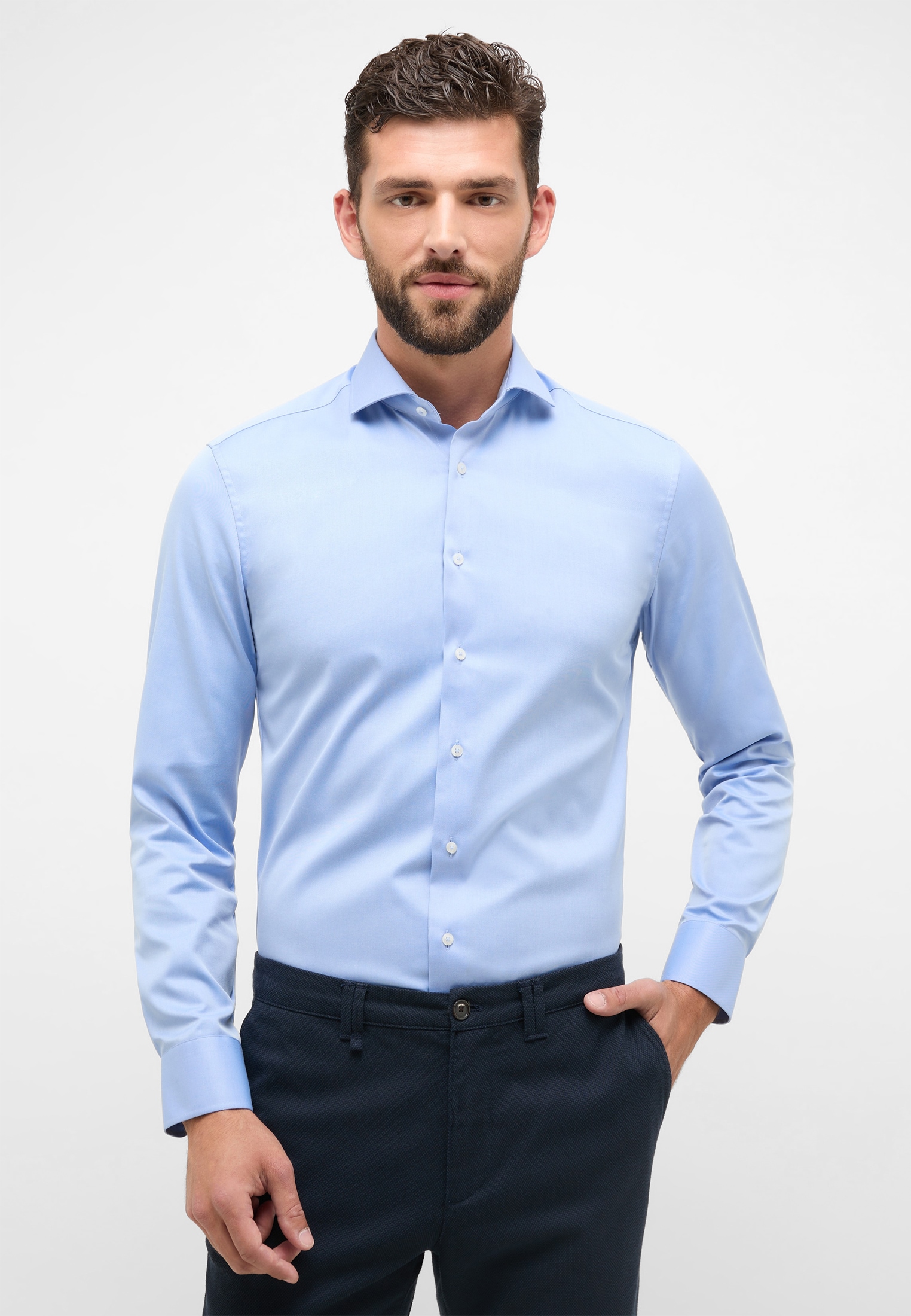 Eterna Langarmhemd »SLIM FIT«, NON IRON (bügelfrei) von Eterna