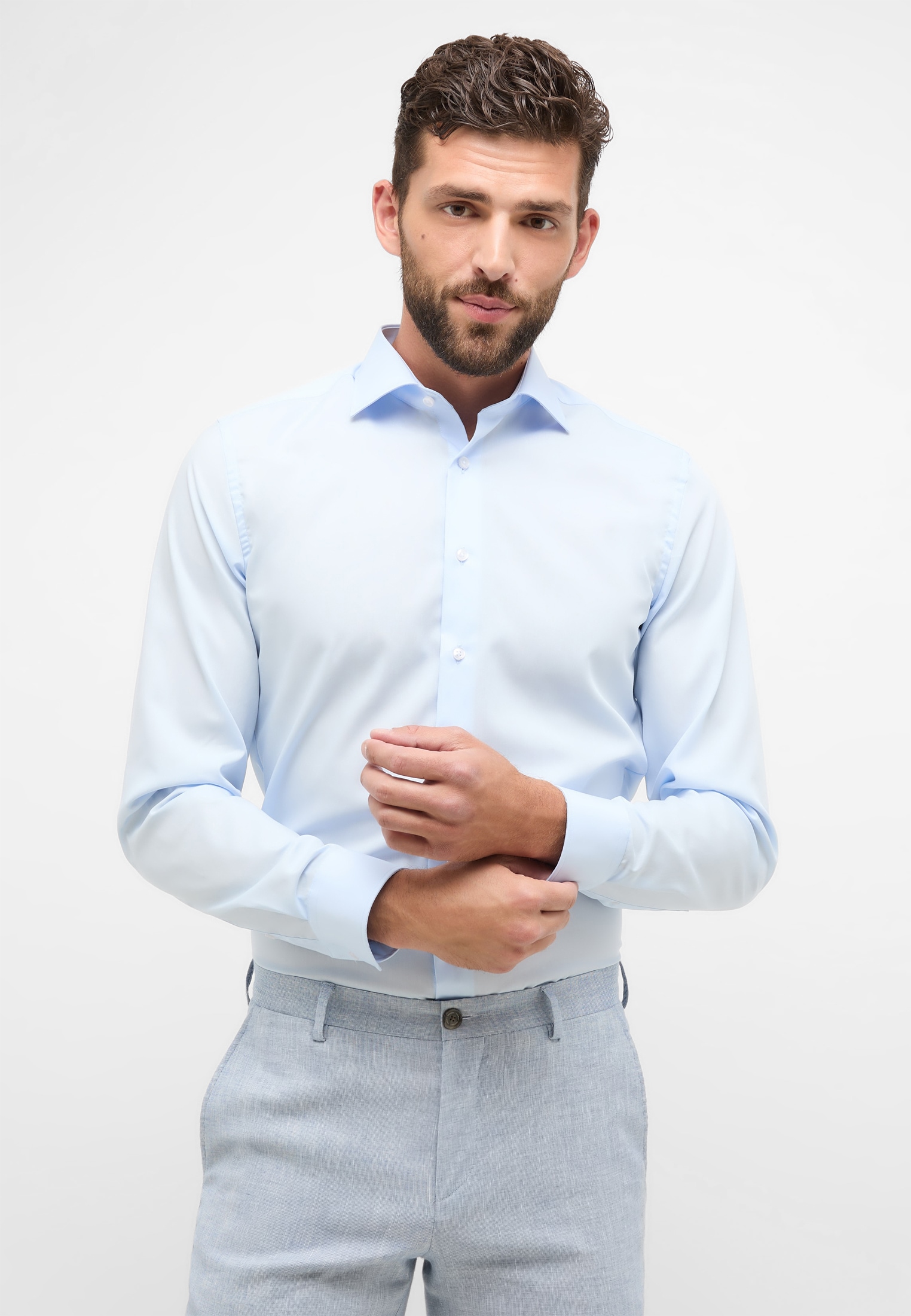 Eterna Langarmhemd »SLIM FIT«, NON IRON (bügelfrei) von Eterna