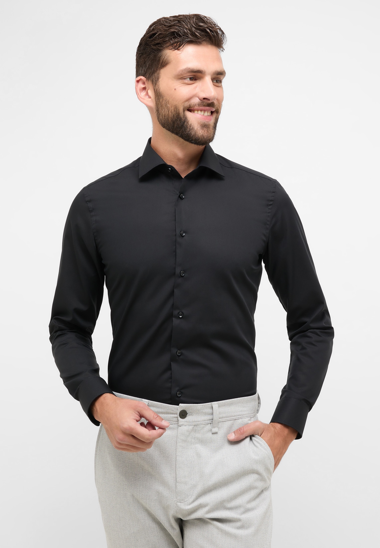 Eterna Langarmhemd »SLIM FIT« von Eterna