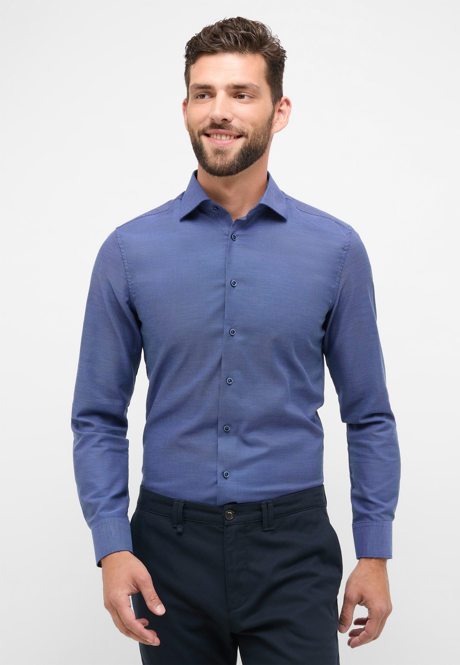 Eterna Langarmhemd »SLIM FIT«, NON IRON (bügelfrei) von Eterna