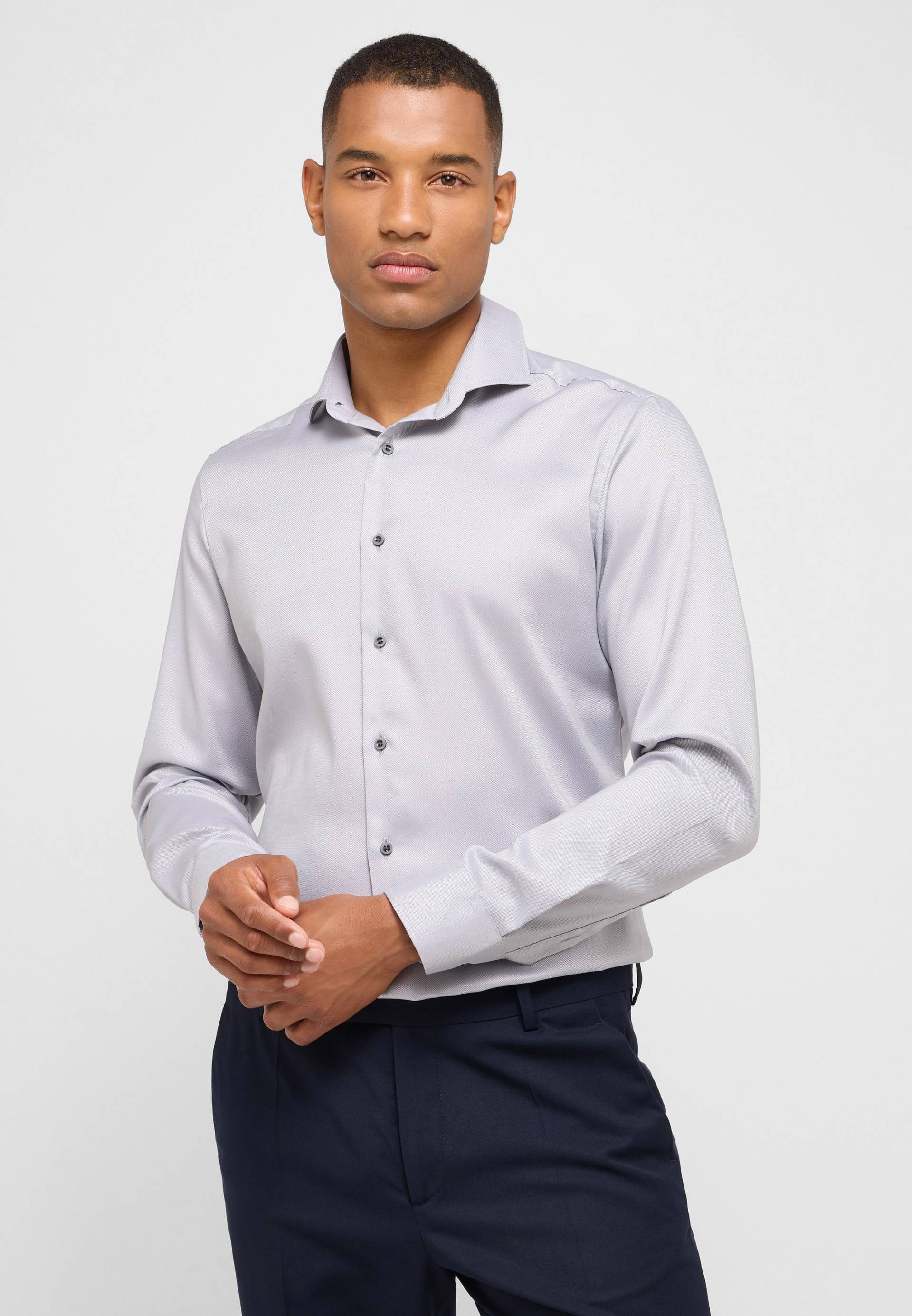 Eterna Langarmhemd »SLIM FIT«, EASY IRON (bügelleicht) von Eterna