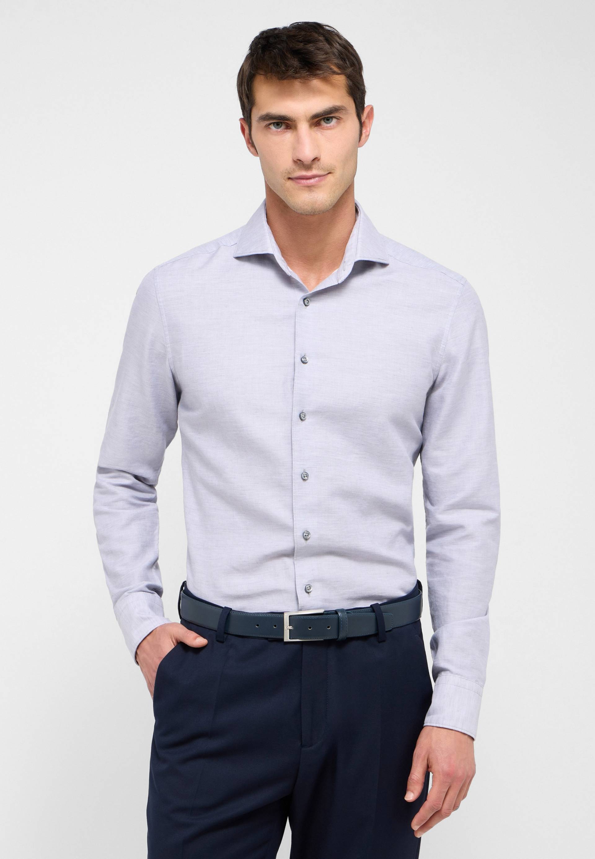 Eterna Langarmhemd »SLIM FIT«, EASY IRON (bügelleicht) von Eterna