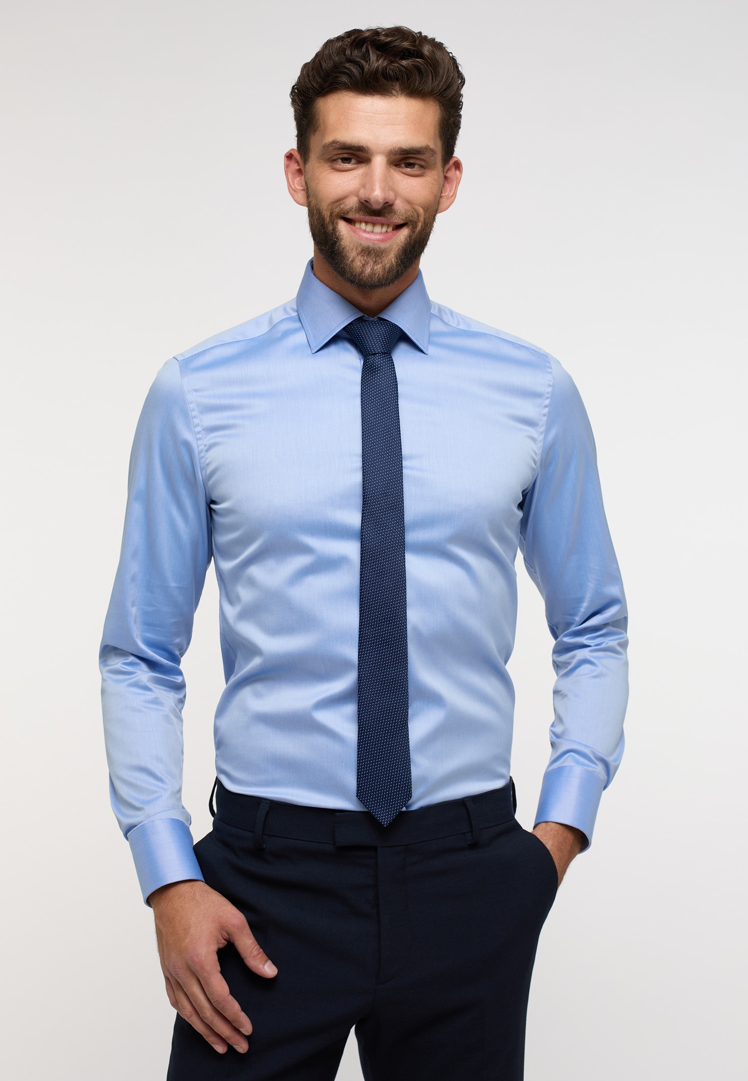 Eterna Langarmhemd »SLIM FIT«, NON IRON (bügelfrei) von Eterna