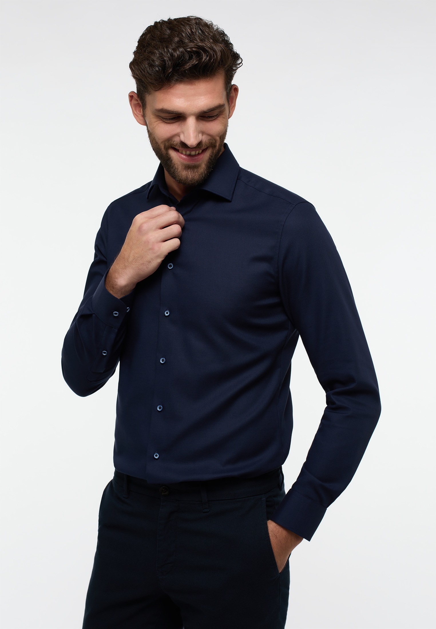 Eterna Langarmhemd »SLIM FIT«, NON IRON (bügelfrei) von Eterna