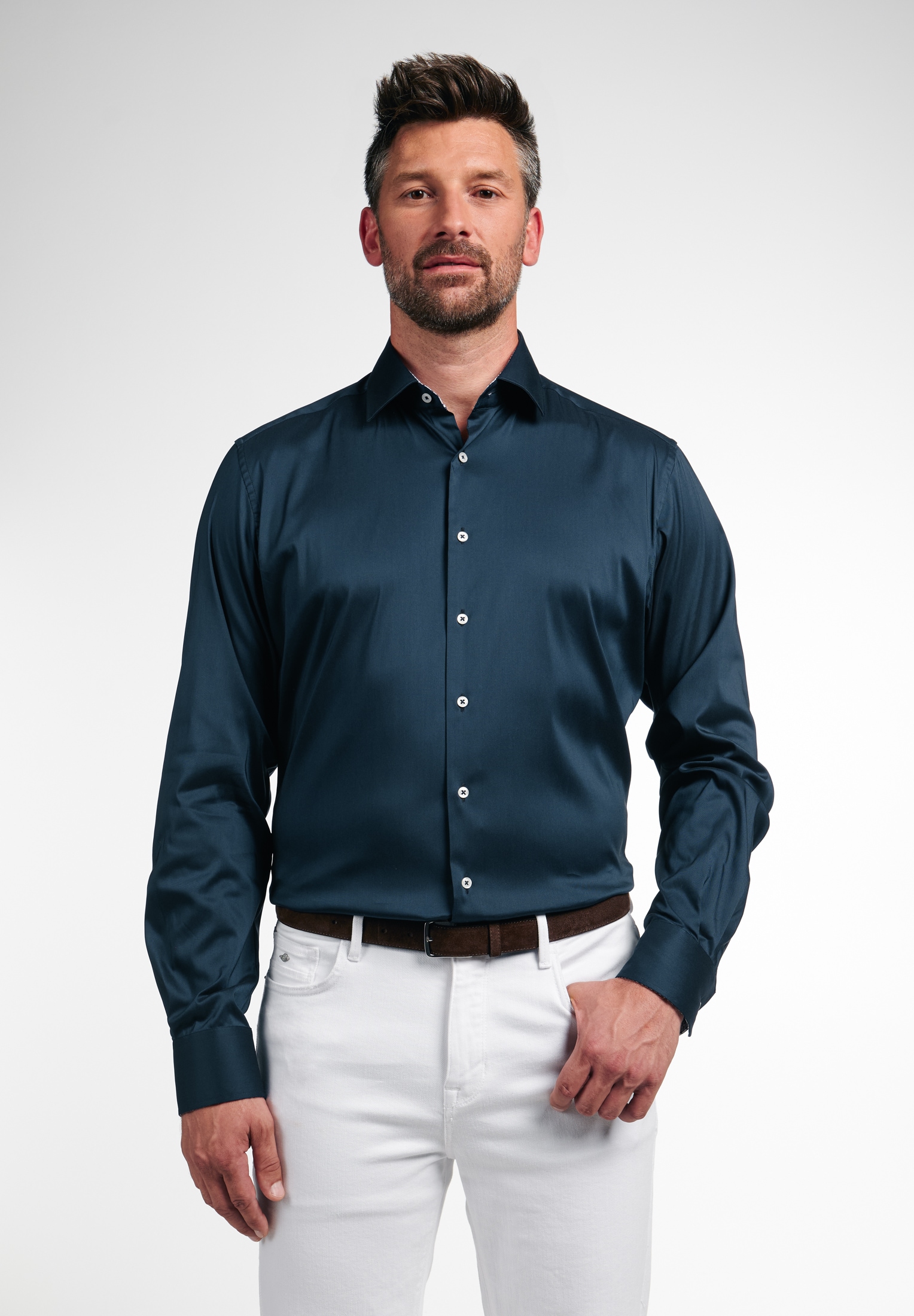 Eterna Langarmhemd »SLIM FIT« von Eterna