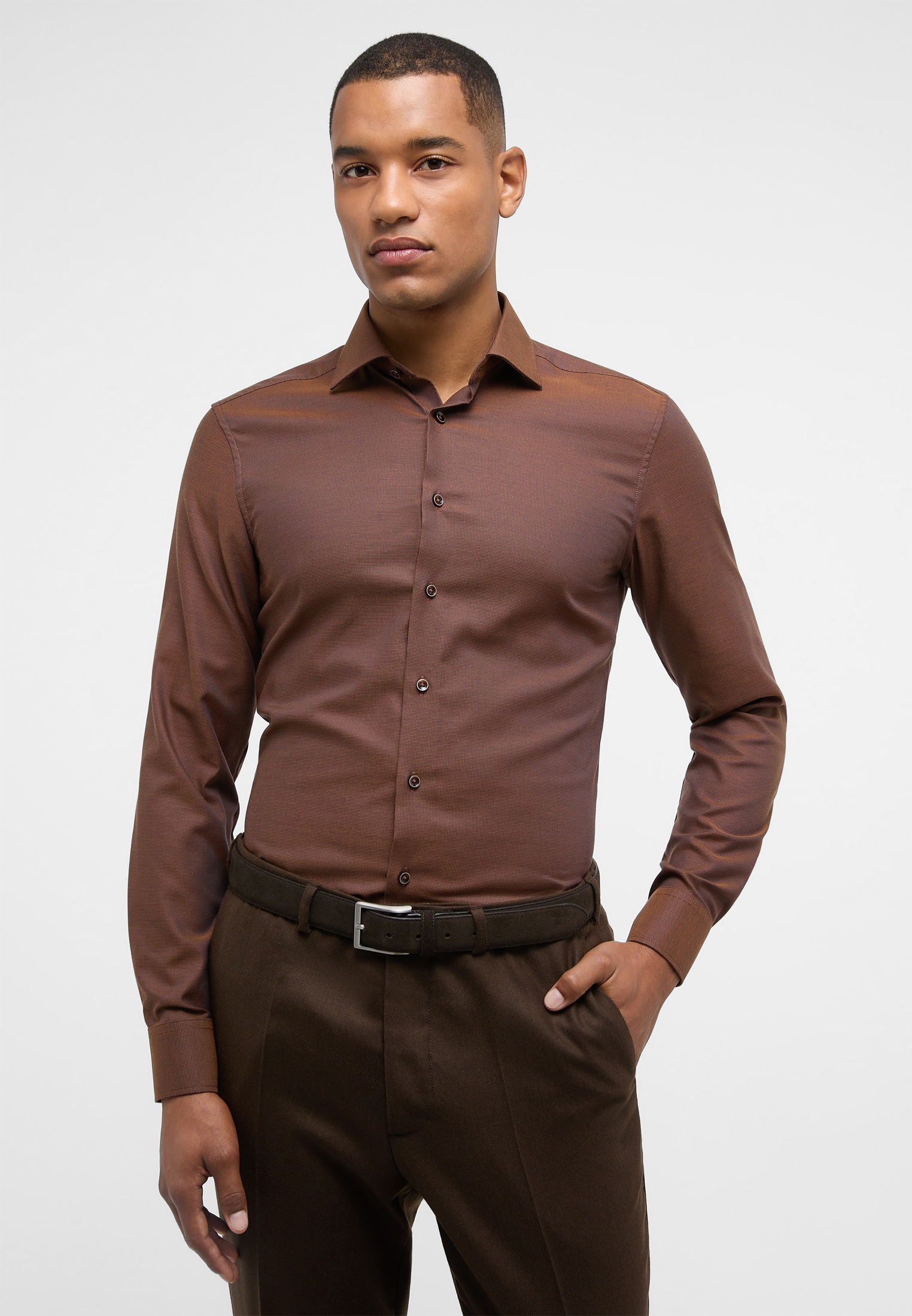 Eterna Langarmhemd »SLIM FIT«, NON IRON (bügelfrei) von Eterna