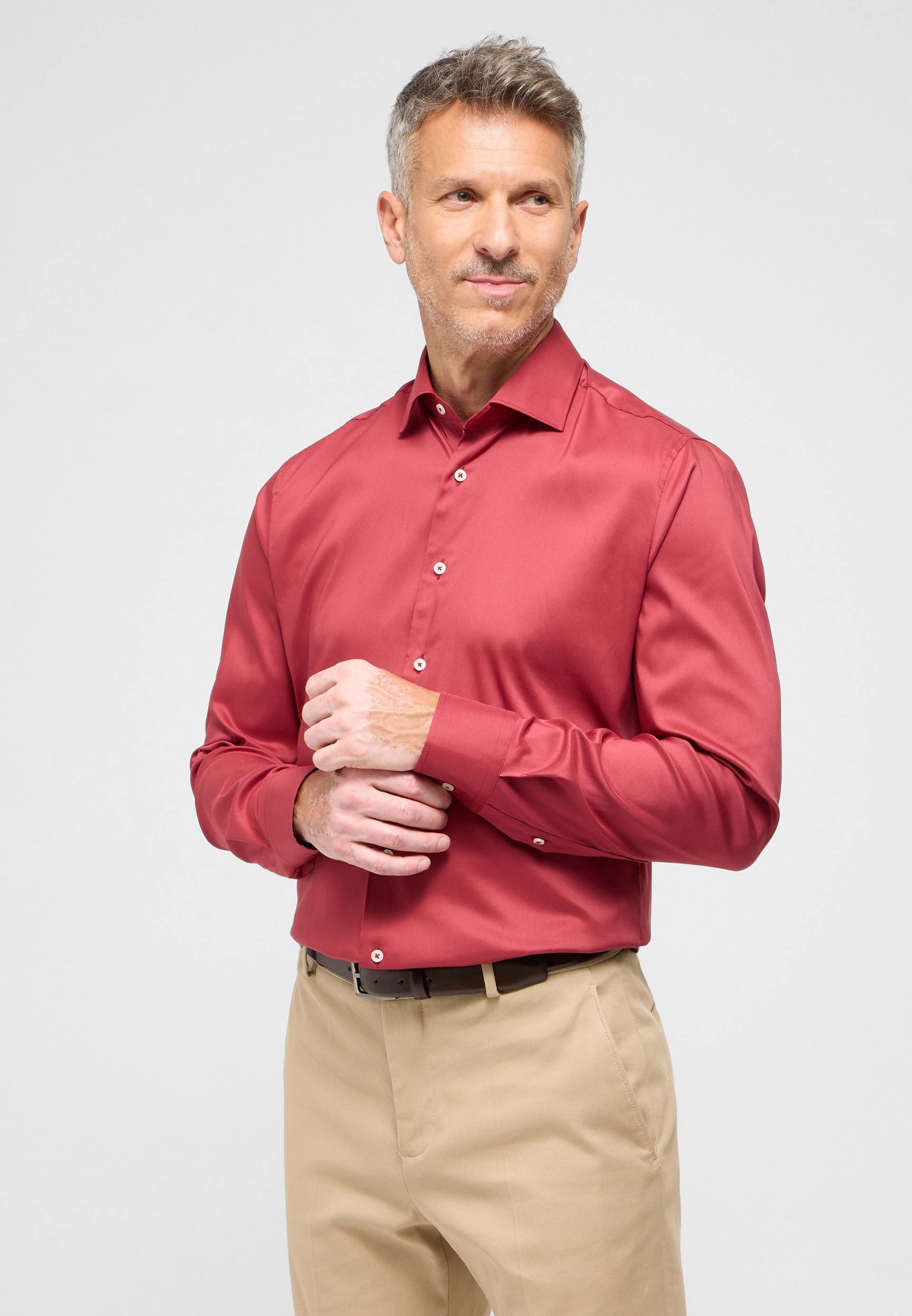 Eterna Langarmhemd »SLIM FIT«, EASY IRON (bügelleicht) von Eterna