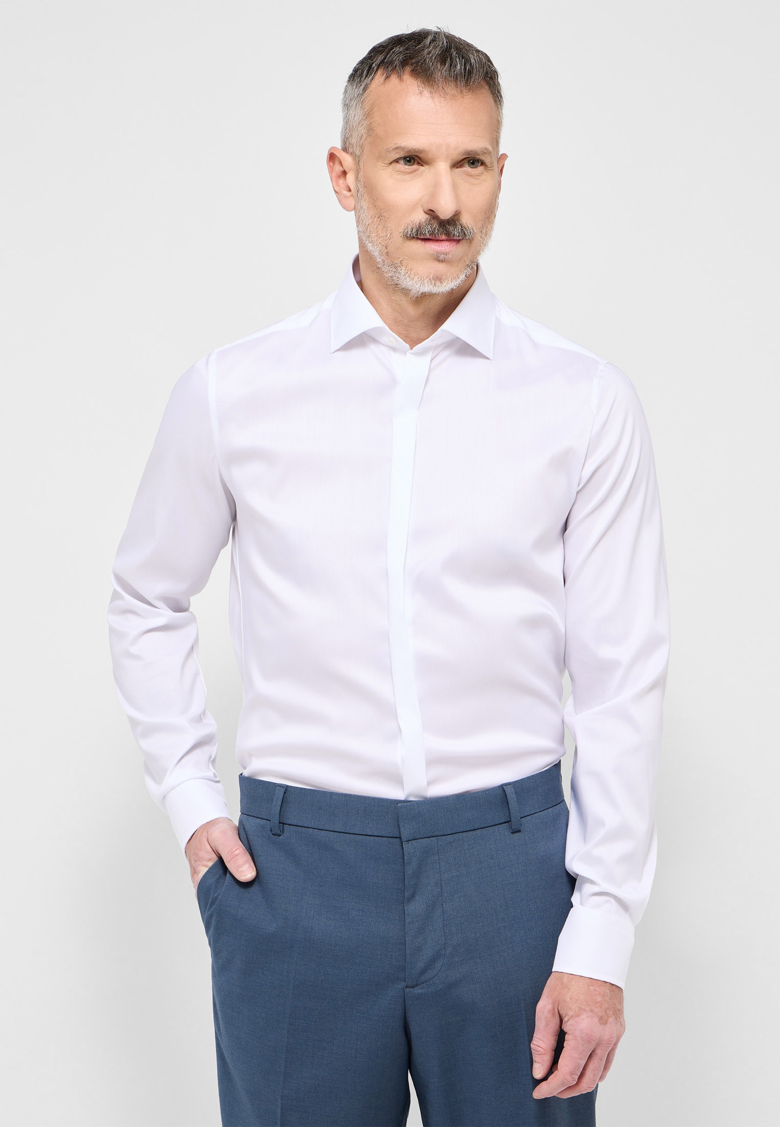 Eterna Langarmhemd »SLIM FIT« von Eterna