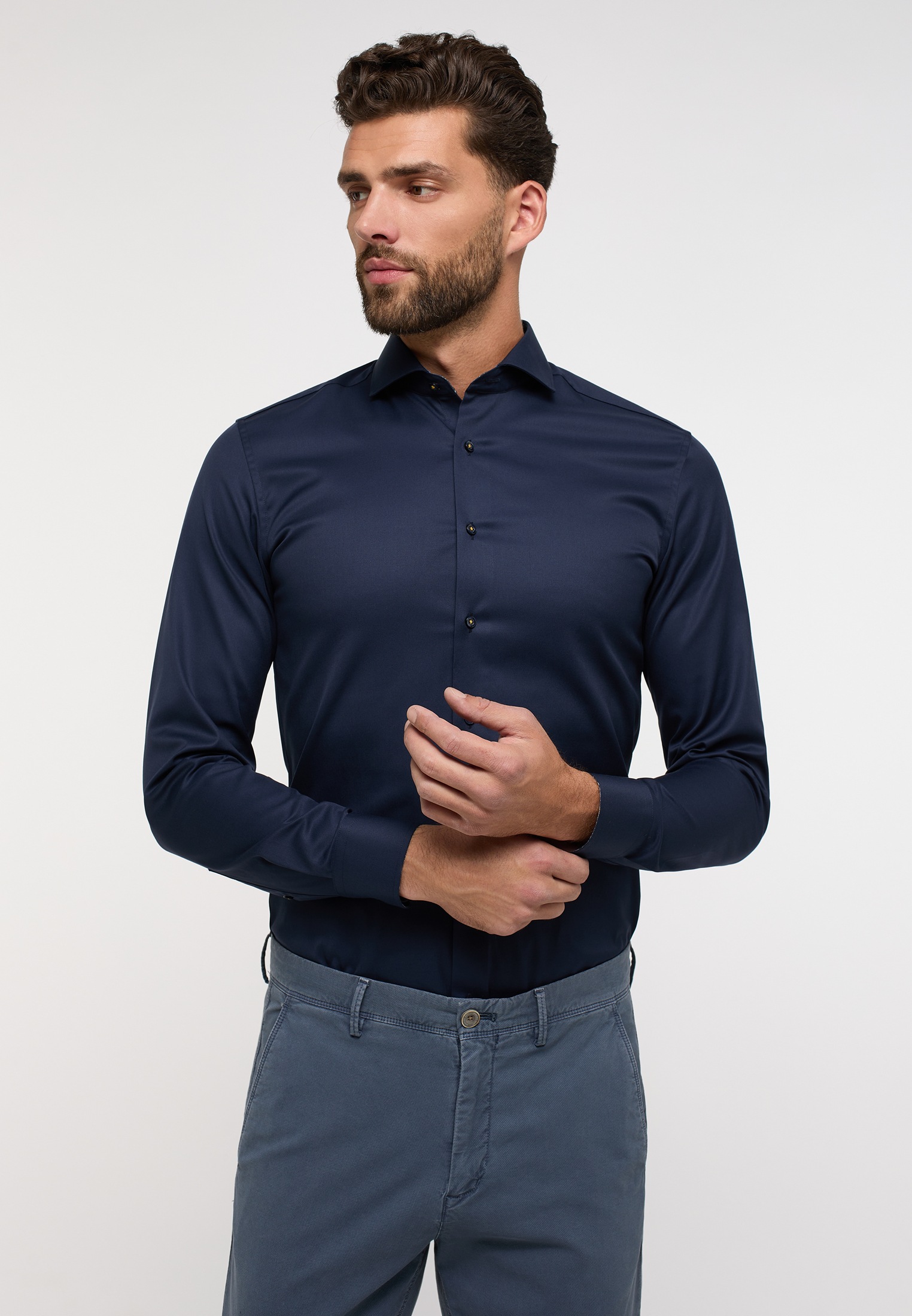 Eterna Langarmhemd »SLIM FIT« von Eterna