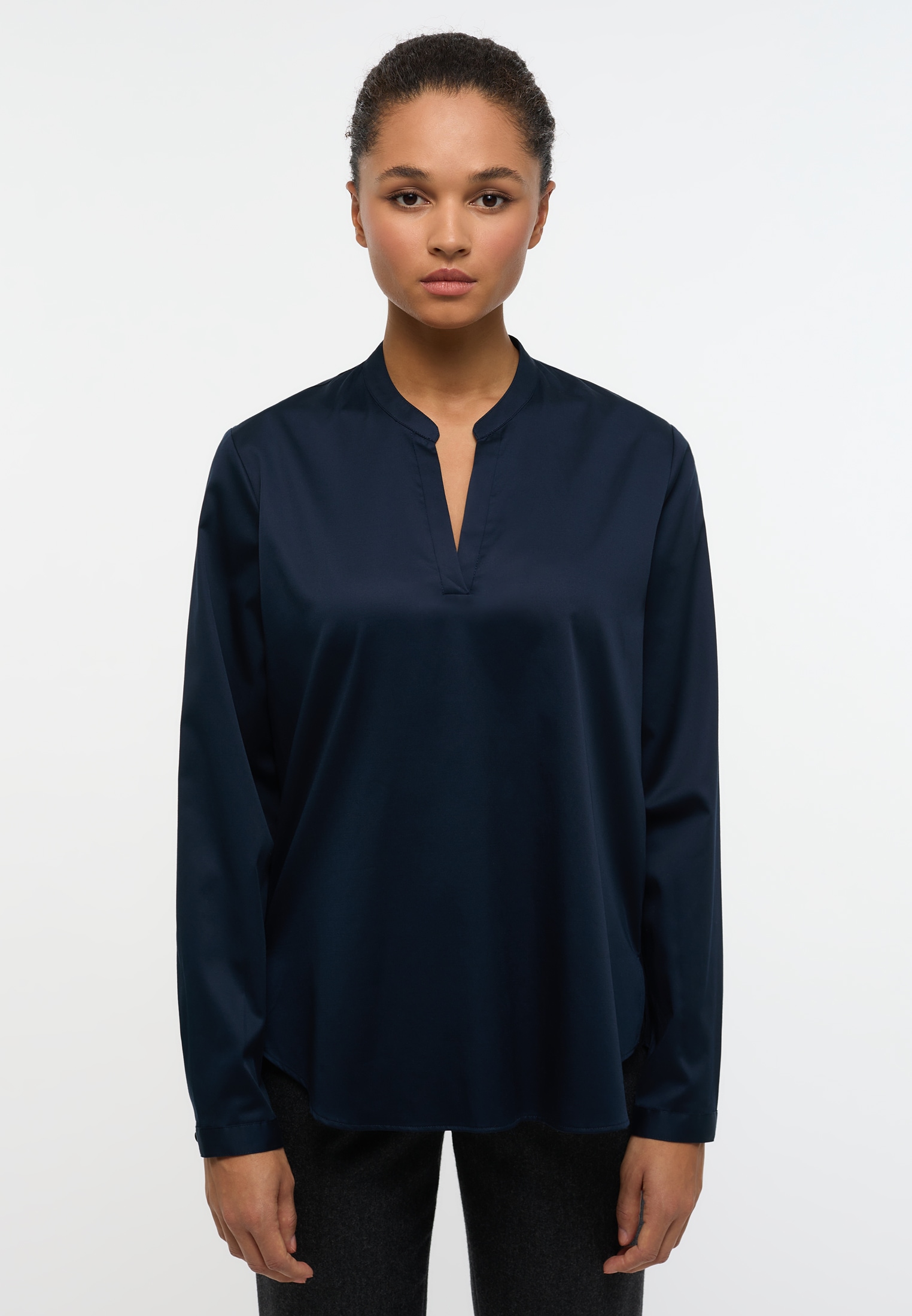 Eterna Longbluse »LOOSE FIT« von Eterna