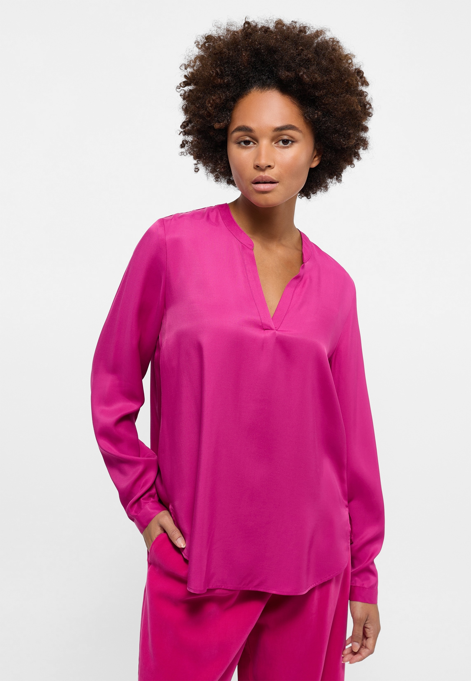 Eterna Longbluse »LOOSE FIT« von Eterna