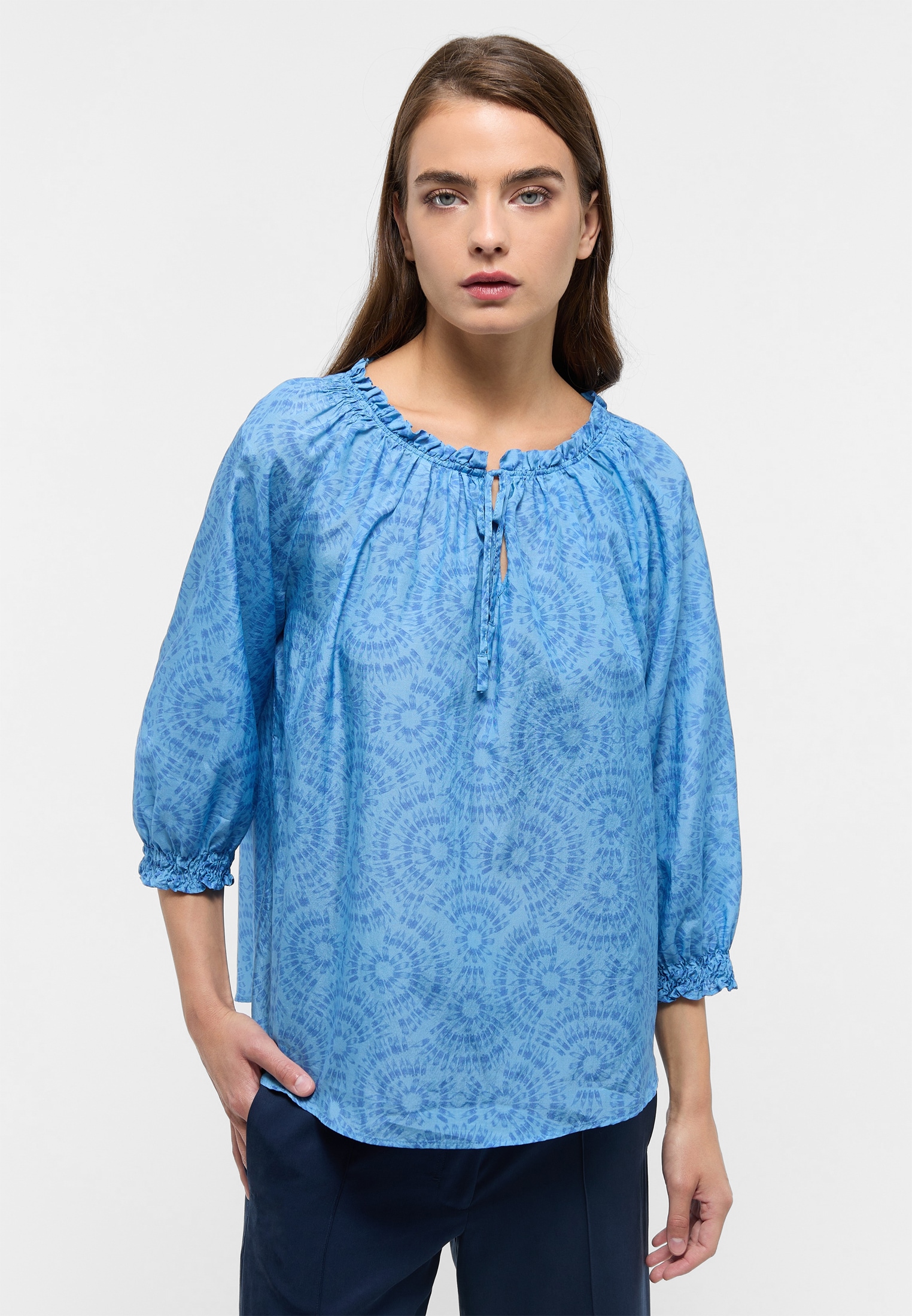 Eterna Longbluse »LOOSE FIT« von Eterna