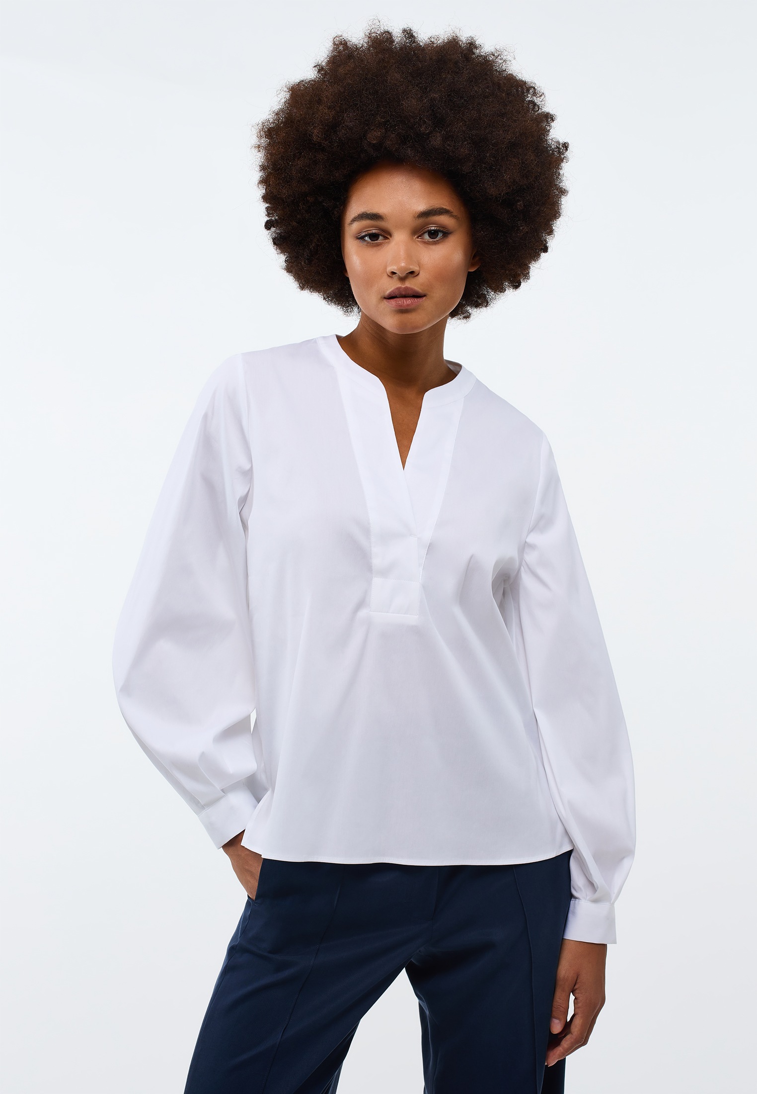 Eterna Longbluse »LOOSE FIT« von Eterna