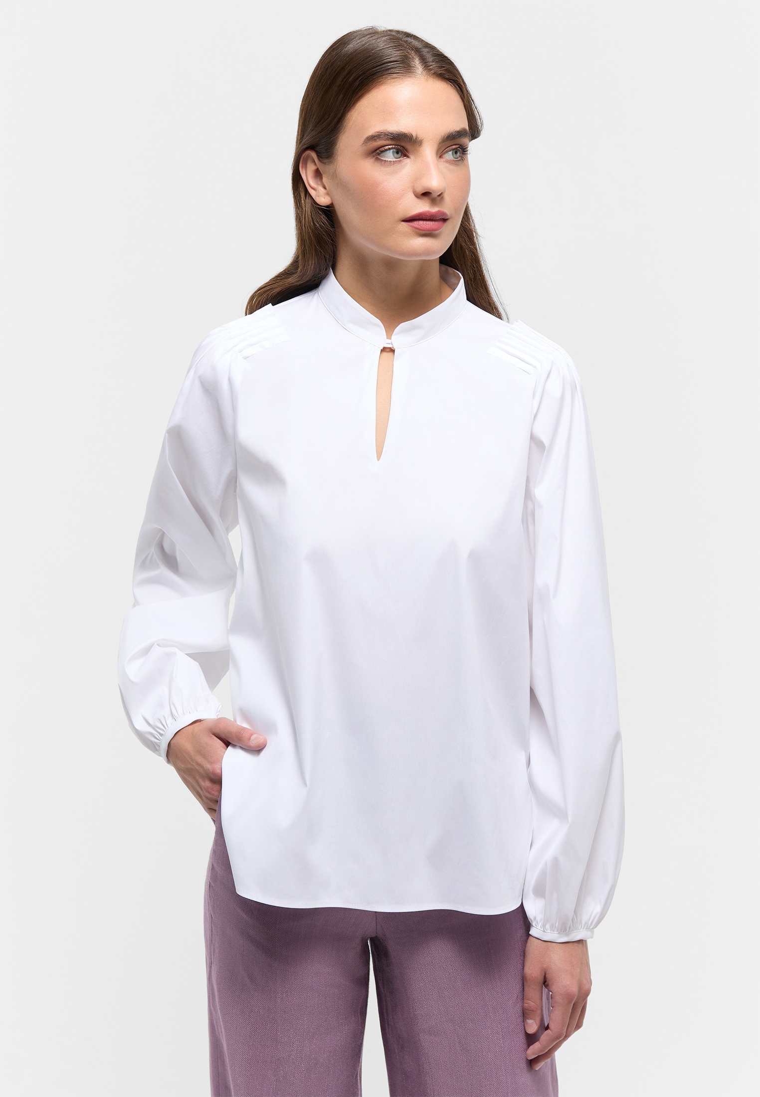 Eterna Longbluse »LOOSE FIT« von Eterna