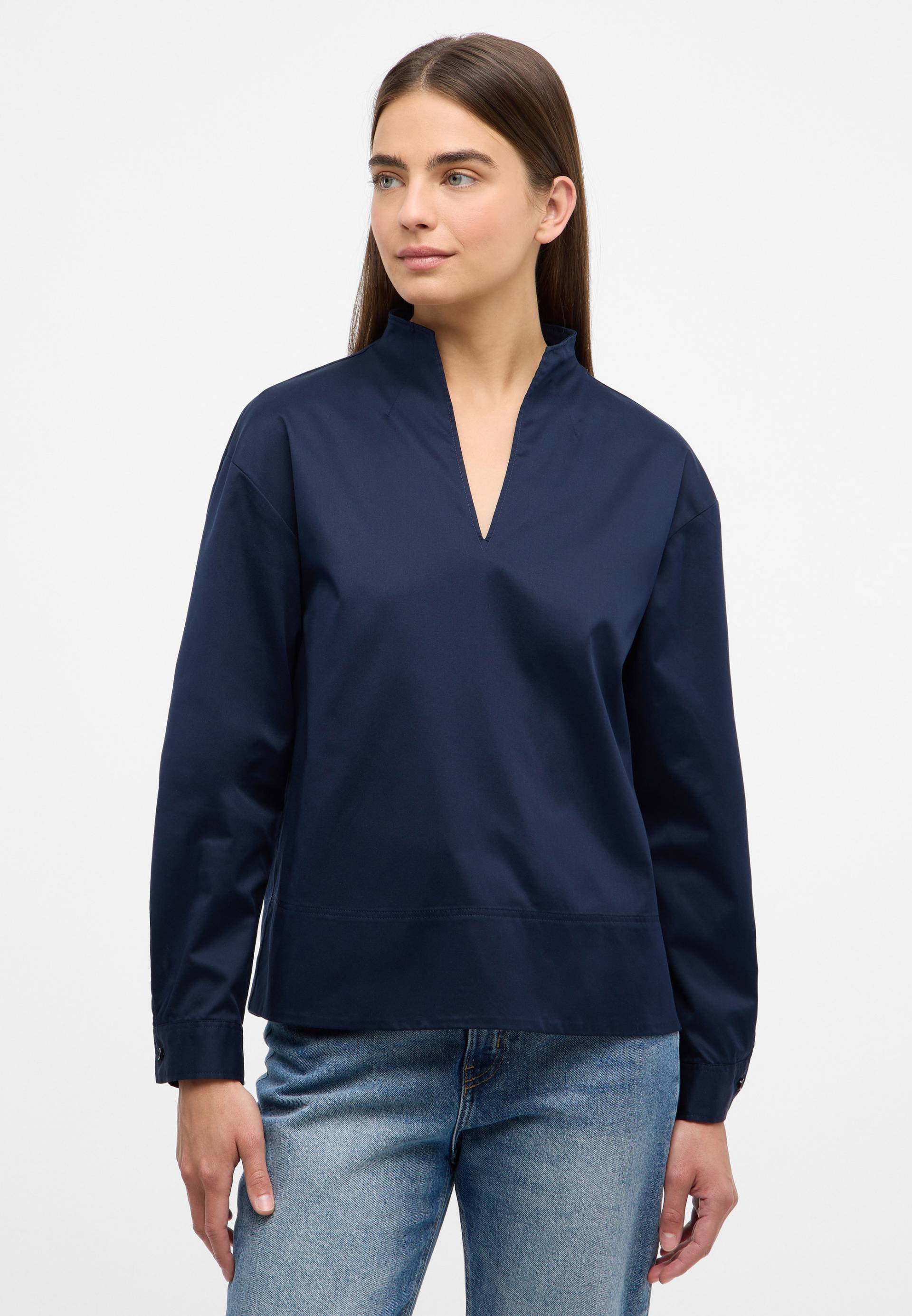 Eterna Longbluse »OVERSIZE FIT«, EASY IRON (bügelleicht) von Eterna