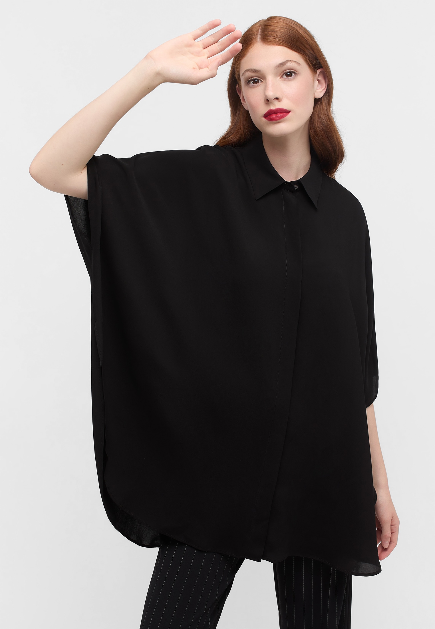 Eterna Longbluse »OVERSIZE FIT« von Eterna