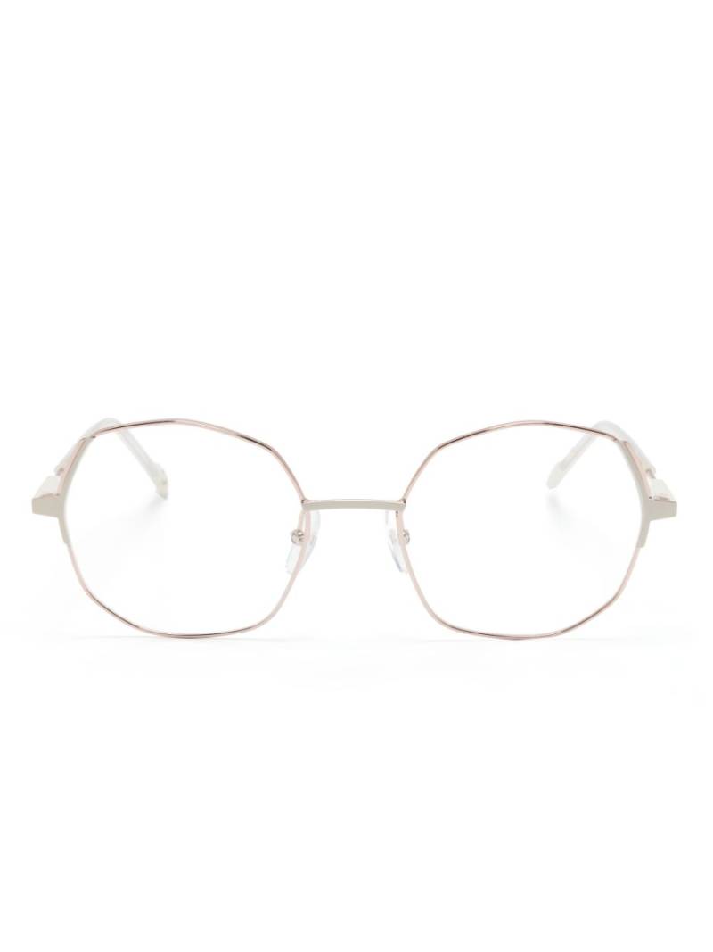 Etnia Barcelona Alexandrite geometric-frame glasses - Pink von Etnia Barcelona