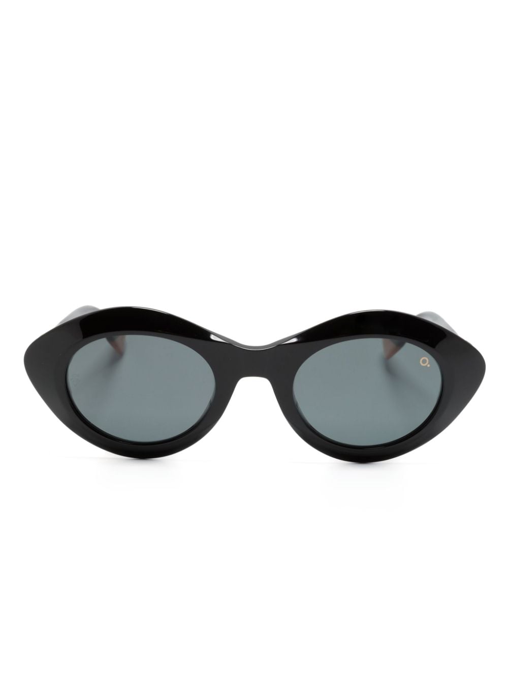 Etnia Barcelona Ampat oval-frame sunglasses - Black von Etnia Barcelona