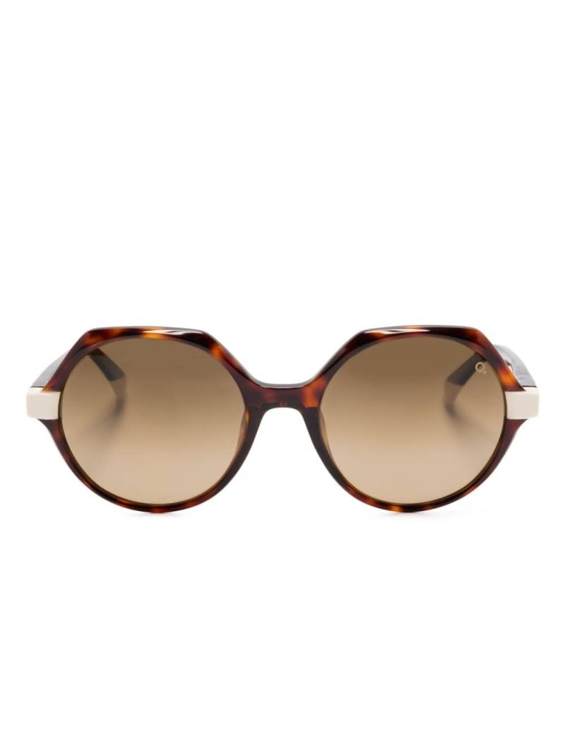 Etnia Barcelona Fontana round-frame sunglasses - Brown von Etnia Barcelona