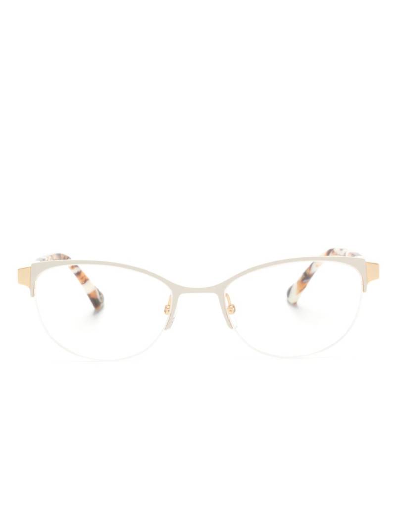 Etnia Barcelona Margrethe cat-eye frame glasses - White von Etnia Barcelona