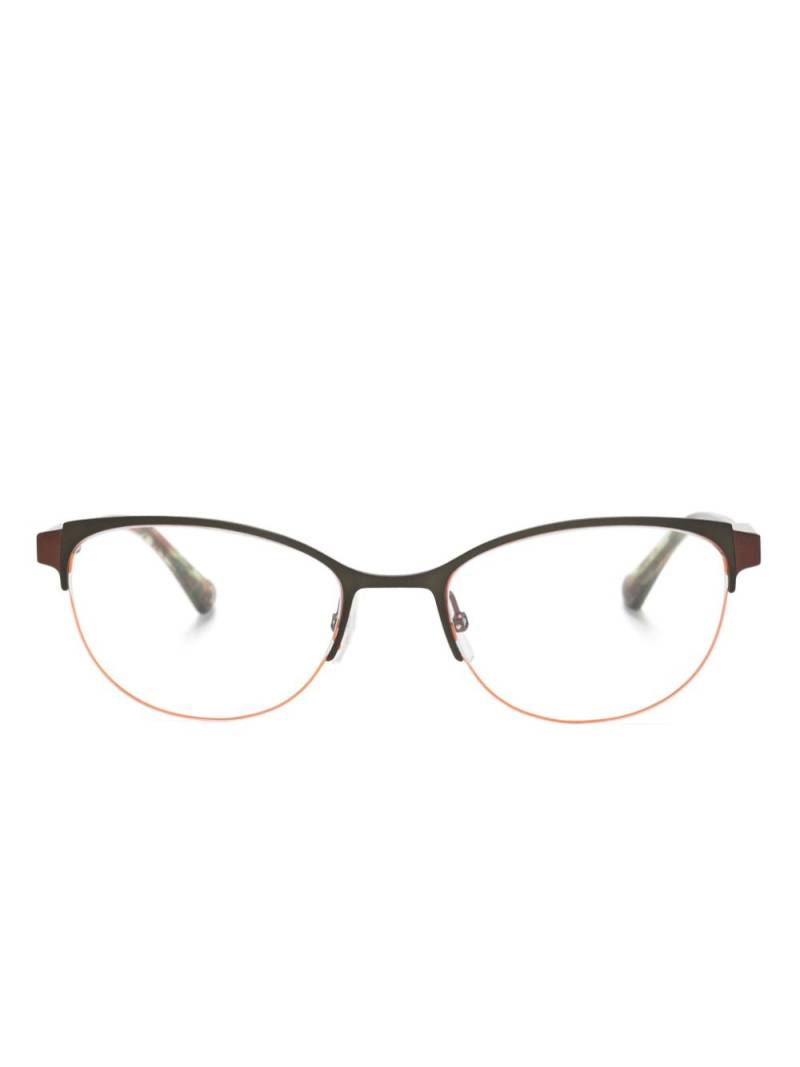 Etnia Barcelona Margrethe round-frame glasses - Green von Etnia Barcelona