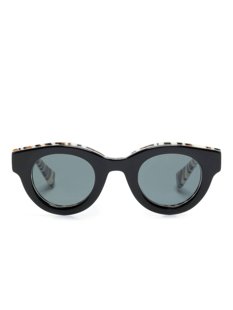 Etnia Barcelona The Kahlo round-frame sunglasses - Black von Etnia Barcelona