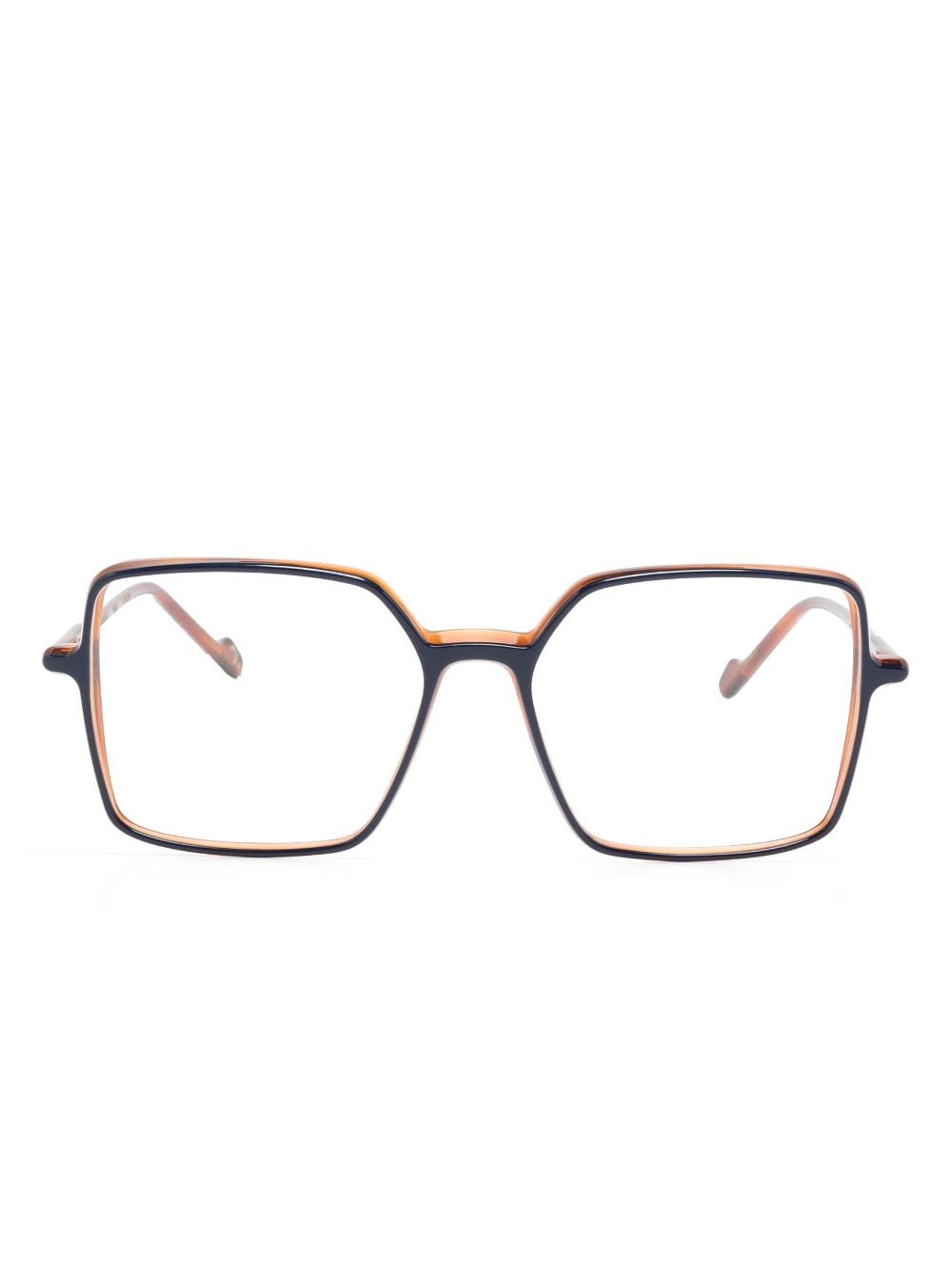 Etnia Barcelona Ultra Light 6 square-frame glasses - Black von Etnia Barcelona