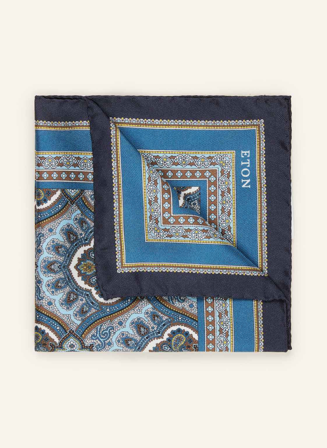 Eton Einstecktuch Aus Seide blau Eton Einstecktuch Aus Seide blau von Eton