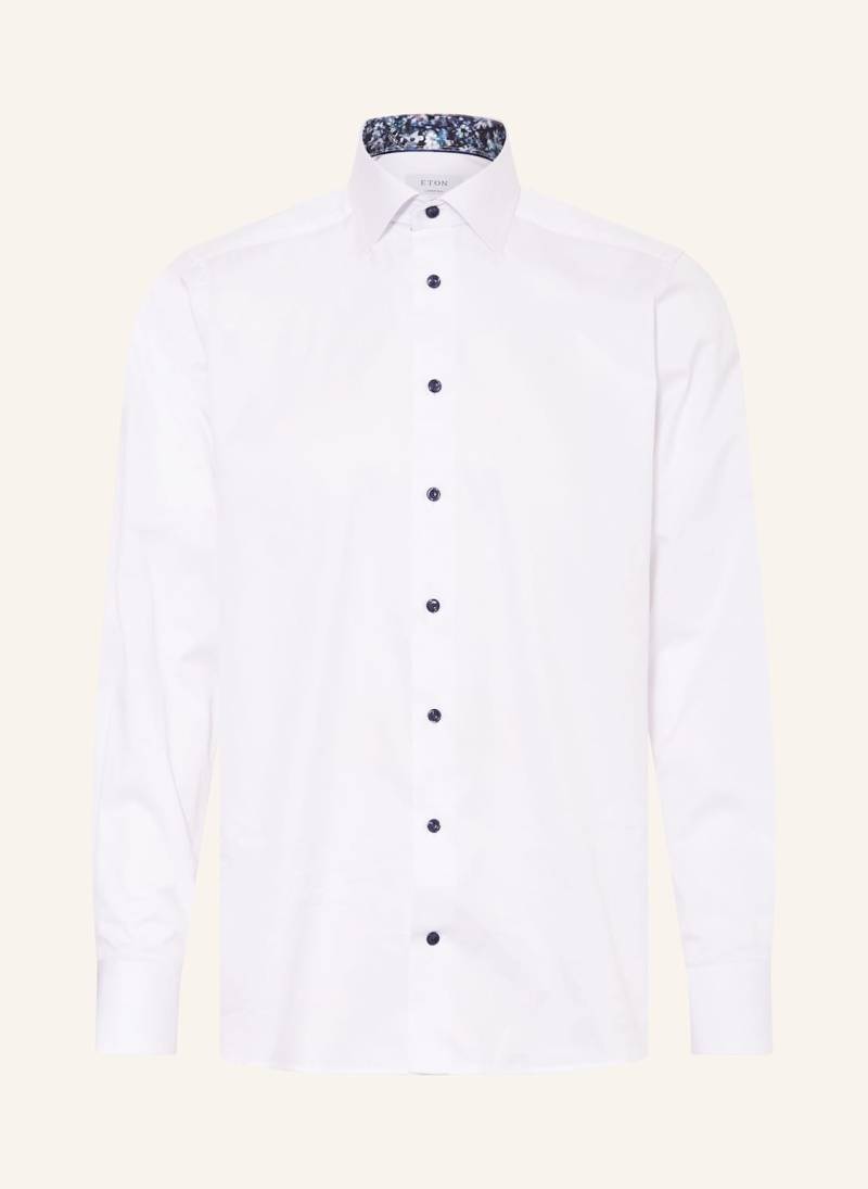 Eton Hemd Contemporary Fit weiss von Eton