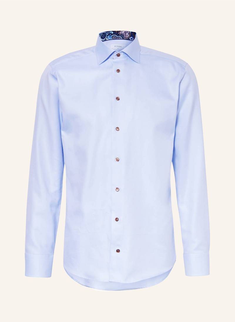 Eton Hemd Slim Fit blau von Eton