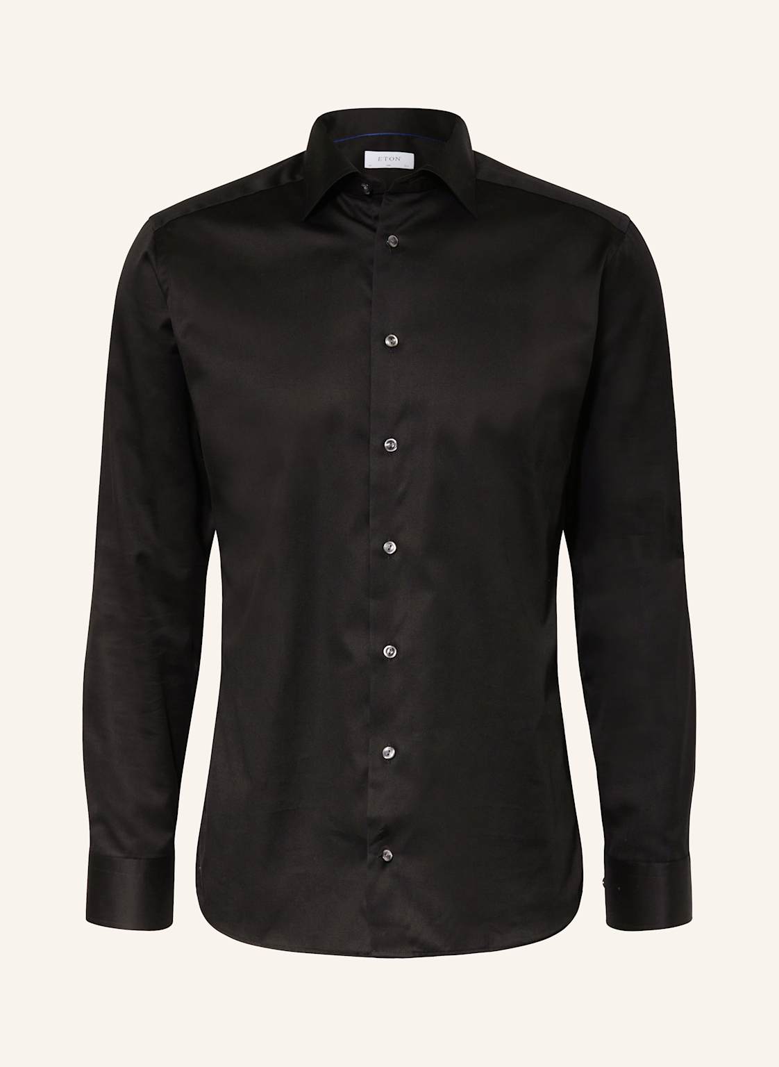 Eton Hemd Slim Fit schwarz von Eton