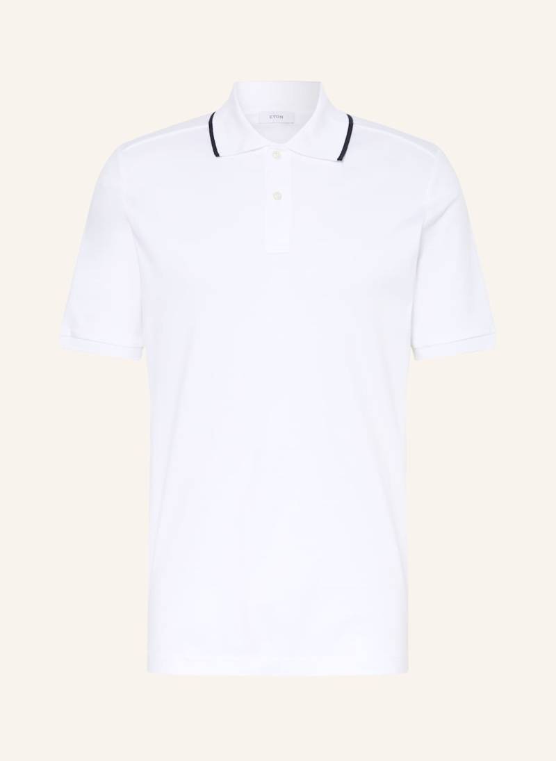 Eton Jersey-Poloshirt weiss von Eton