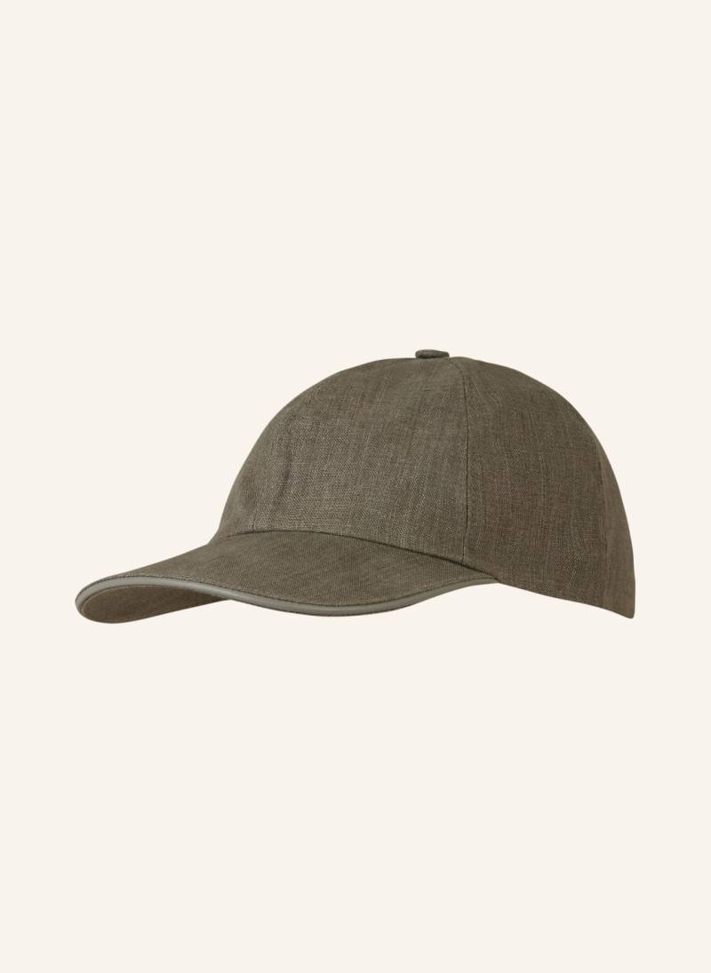 Eton Leinen-Cap beige von Eton