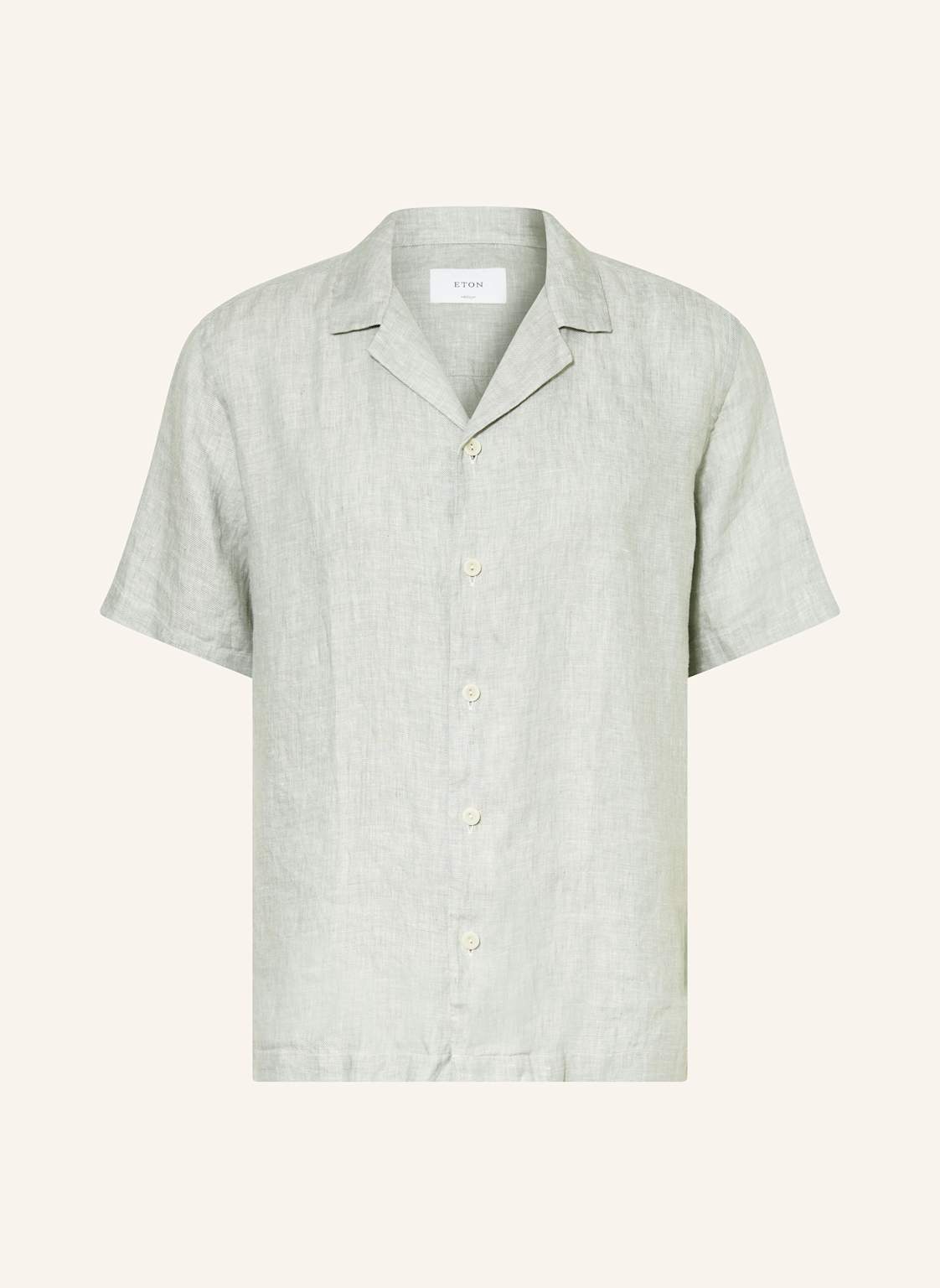 Eton Resorthemd Comfort Fit Aus Leinen gruen Eton Resorthemd Comfort Fit Aus Leinen gruen von Eton
