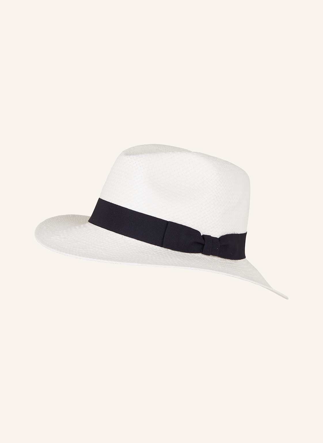 Eton Strohhut Fedora weiss von Eton