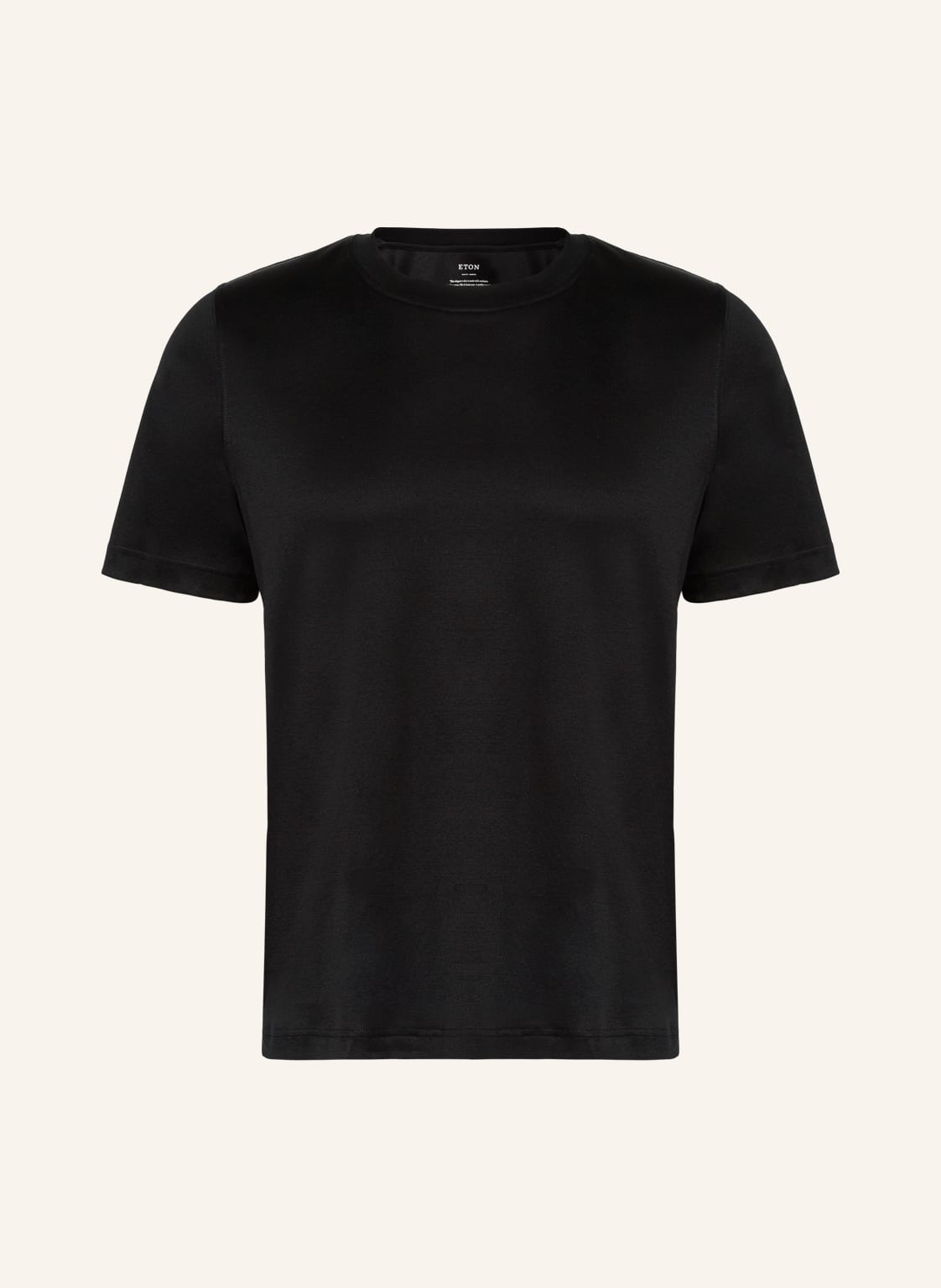 Eton T-Shirt schwarz Eton T-Shirt schwarz von Eton
