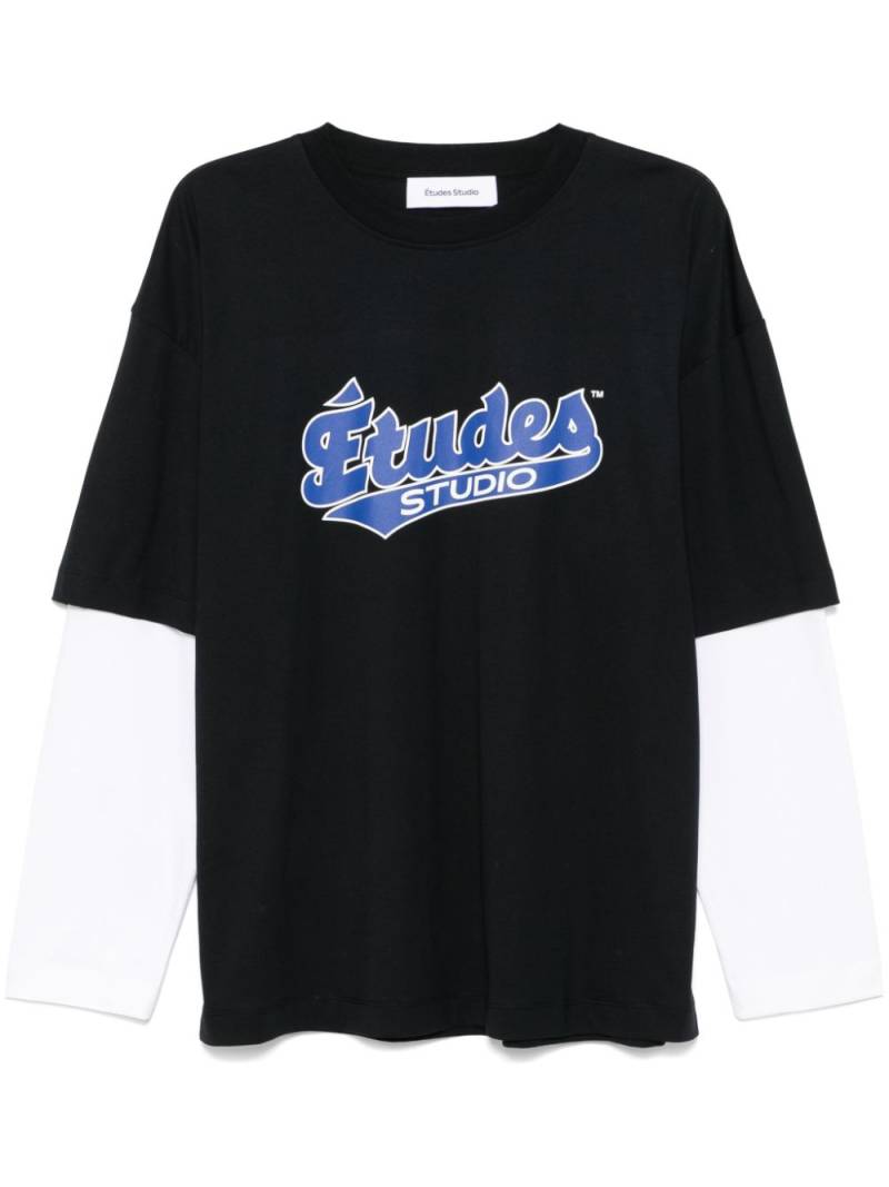 Etudes Baseball T-shirt - Black von Etudes