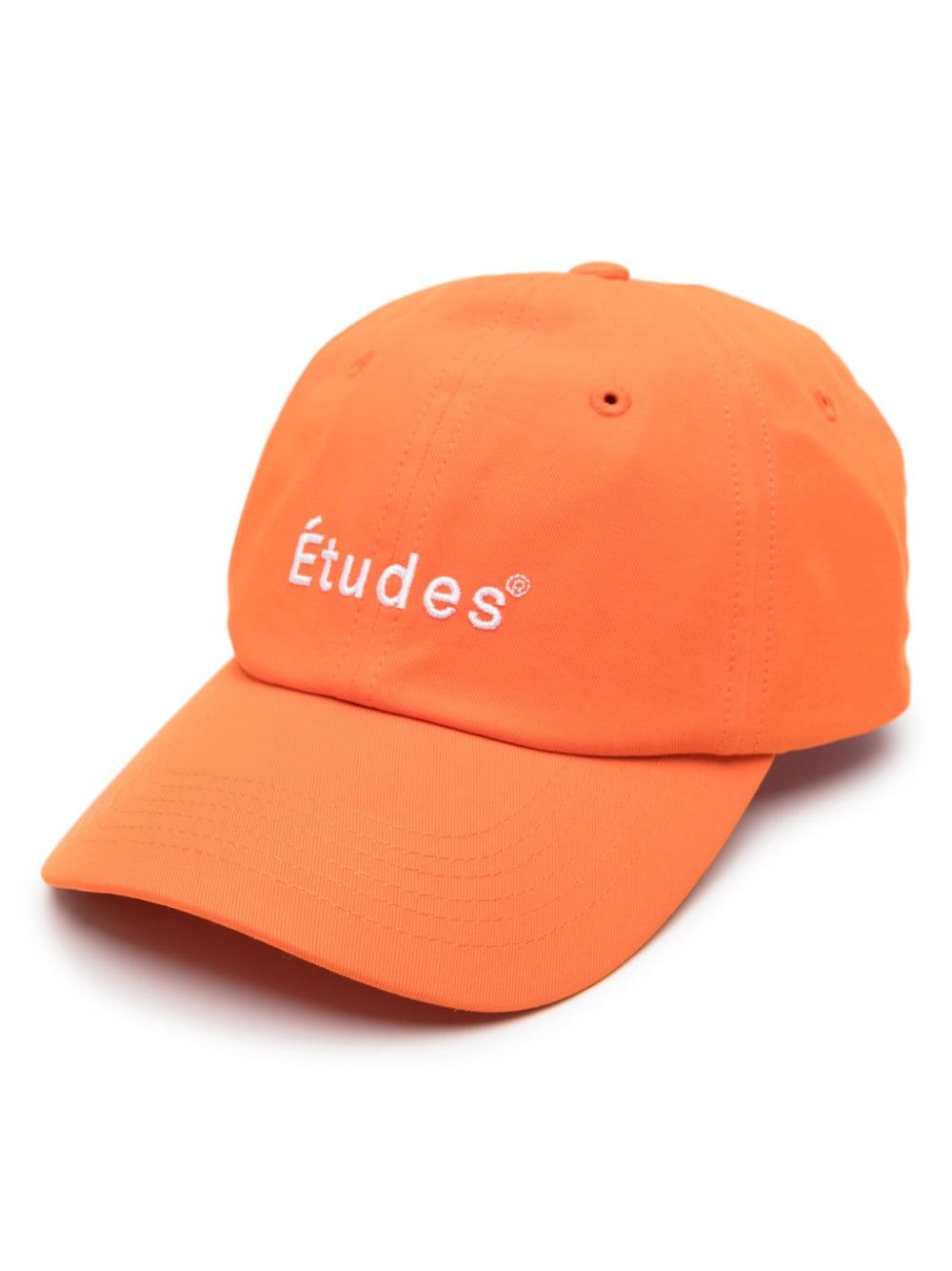 Etudes Booster logo-embroidered baseball cap - Orange von Etudes