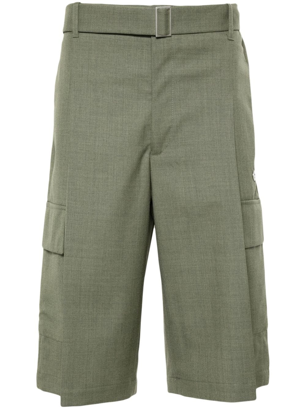 Etudes Envol belted tailored shorts - Green von Etudes