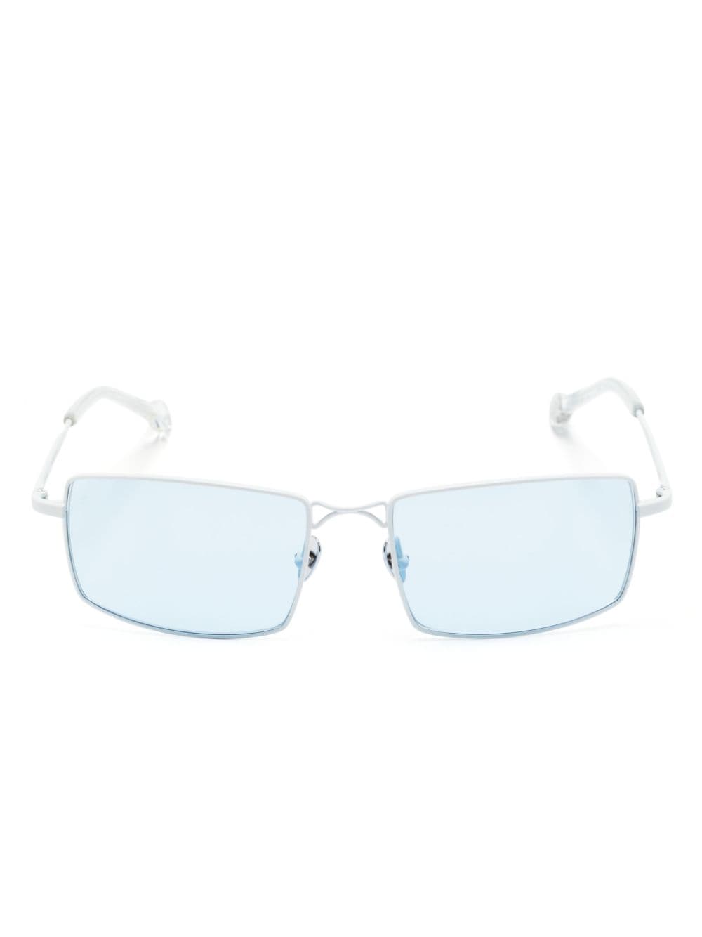 Etudes Études Everything rectangle-frame sunglasses - White von Etudes