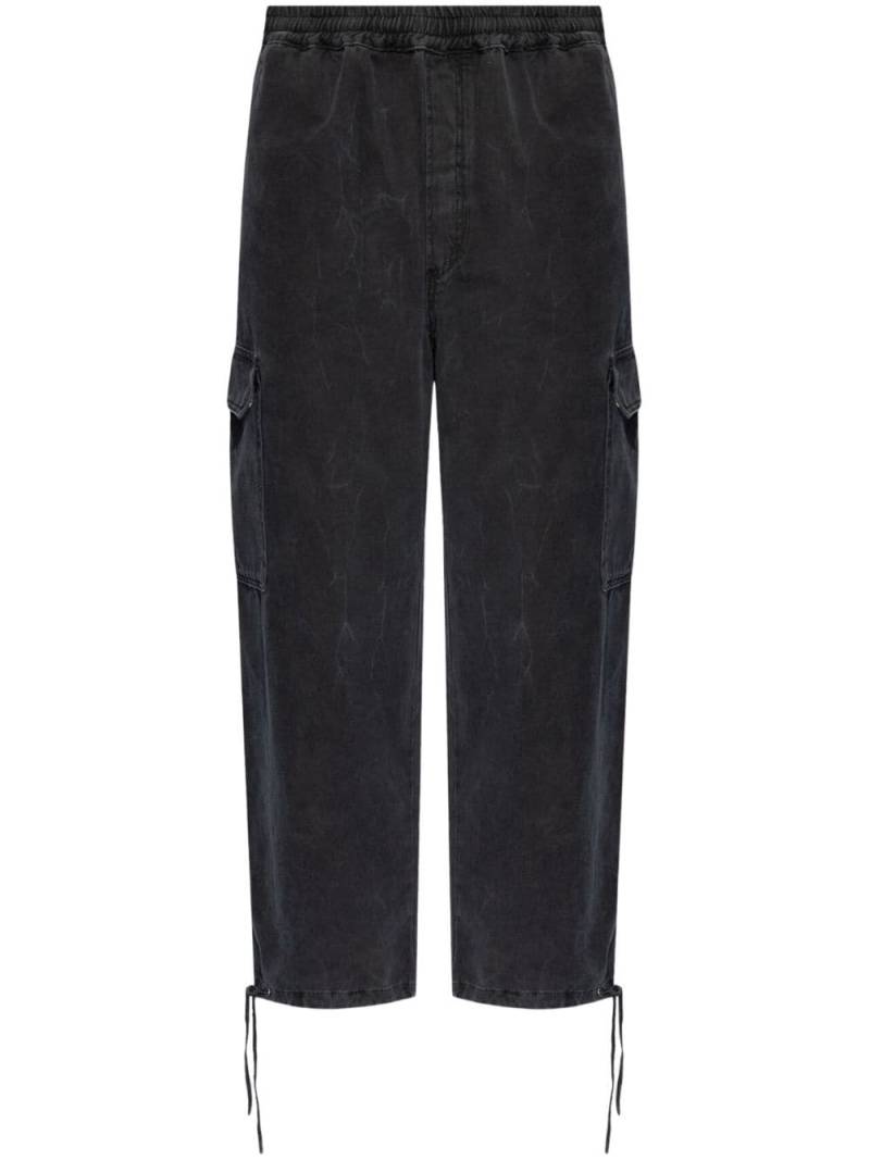 Etudes Forum canvas cargo trousers - Black von Etudes