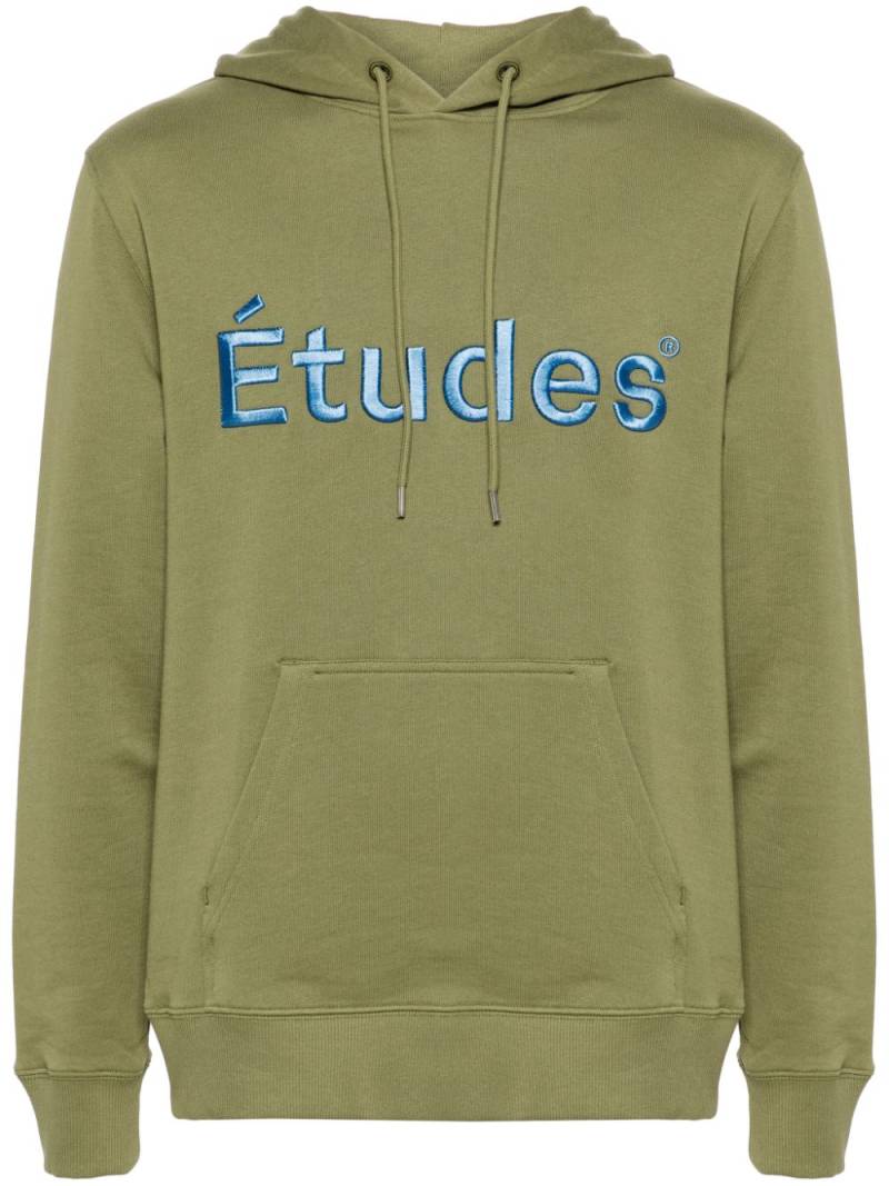 Etudes Klein organic cotton hoodie - Green von Etudes