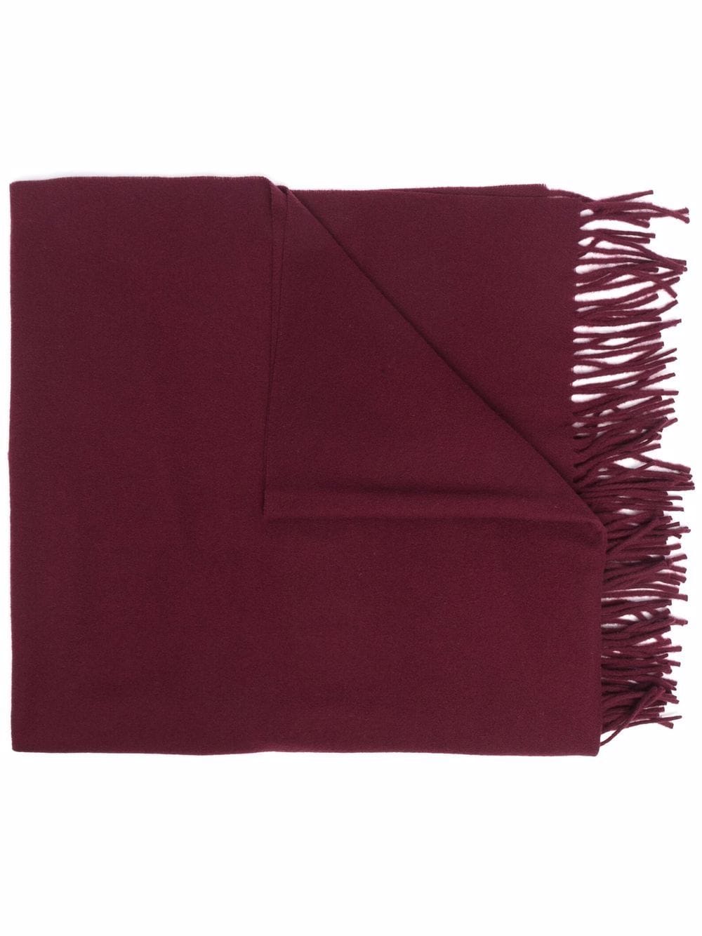 Etudes Magnolia virgin wool scarf - Red von Etudes