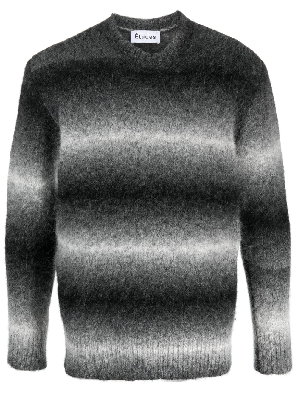 Etudes Moondog striped jumper - Black von Etudes