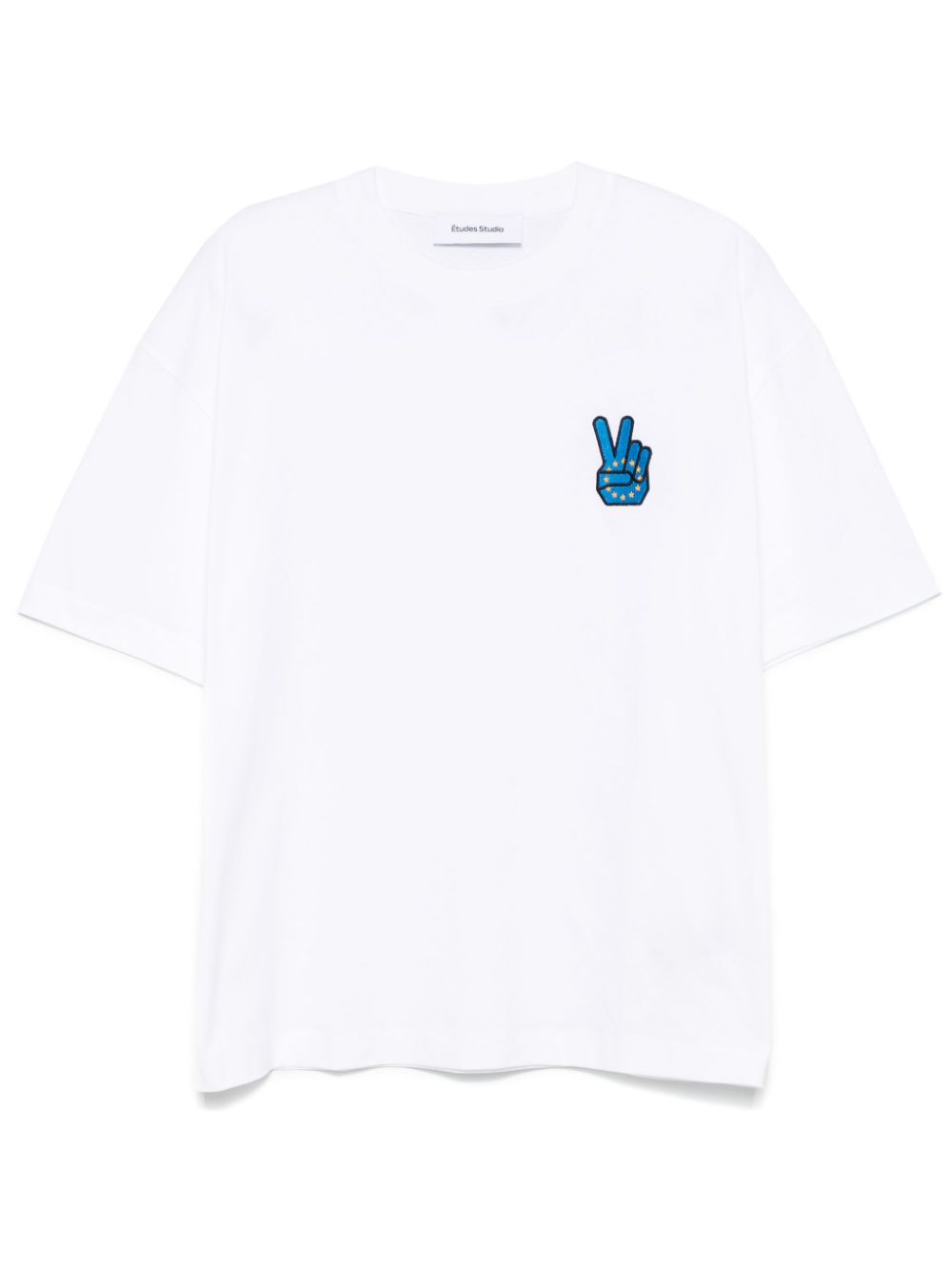 Etudes Peace T-shirt - White von Etudes