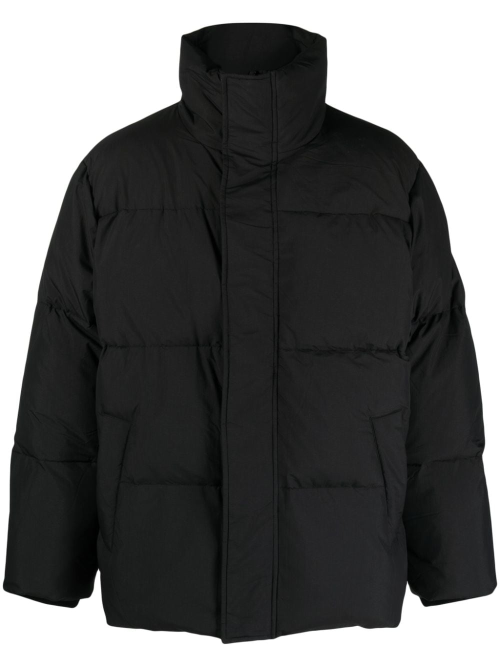 Etudes Polaris logo-patch padded jacket - Black von Etudes