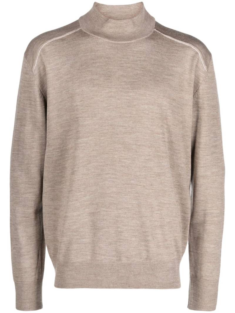 Etudes Prophet fine-knit wool jumper - Neutrals von Etudes