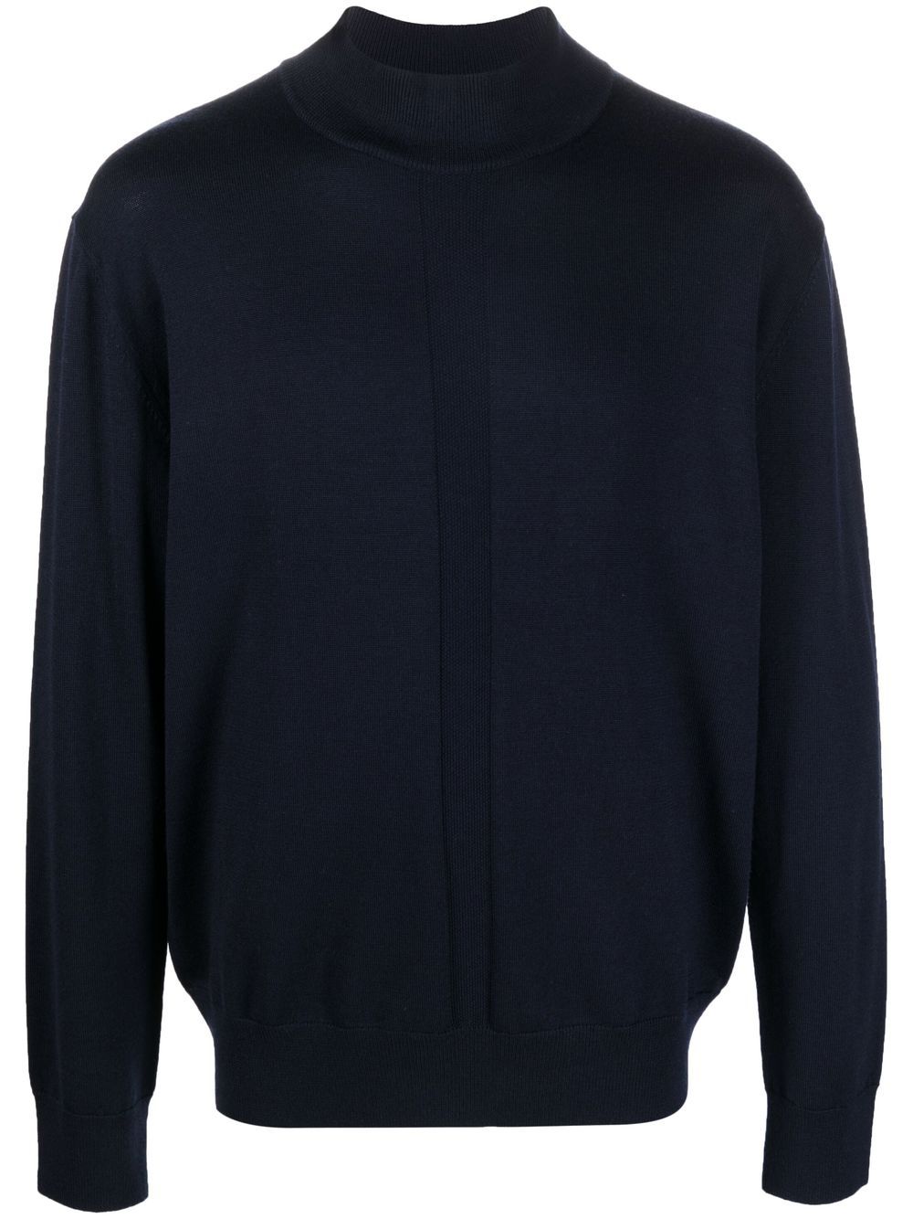 Etudes Prophet mock-neck knitted jumper - Blue von Etudes