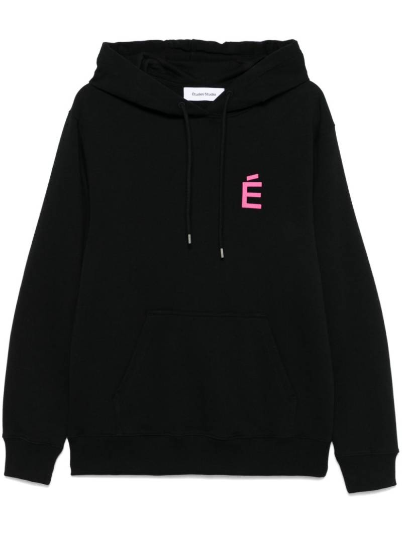 Etudes Regular Hoodie É hoodie - Black von Etudes